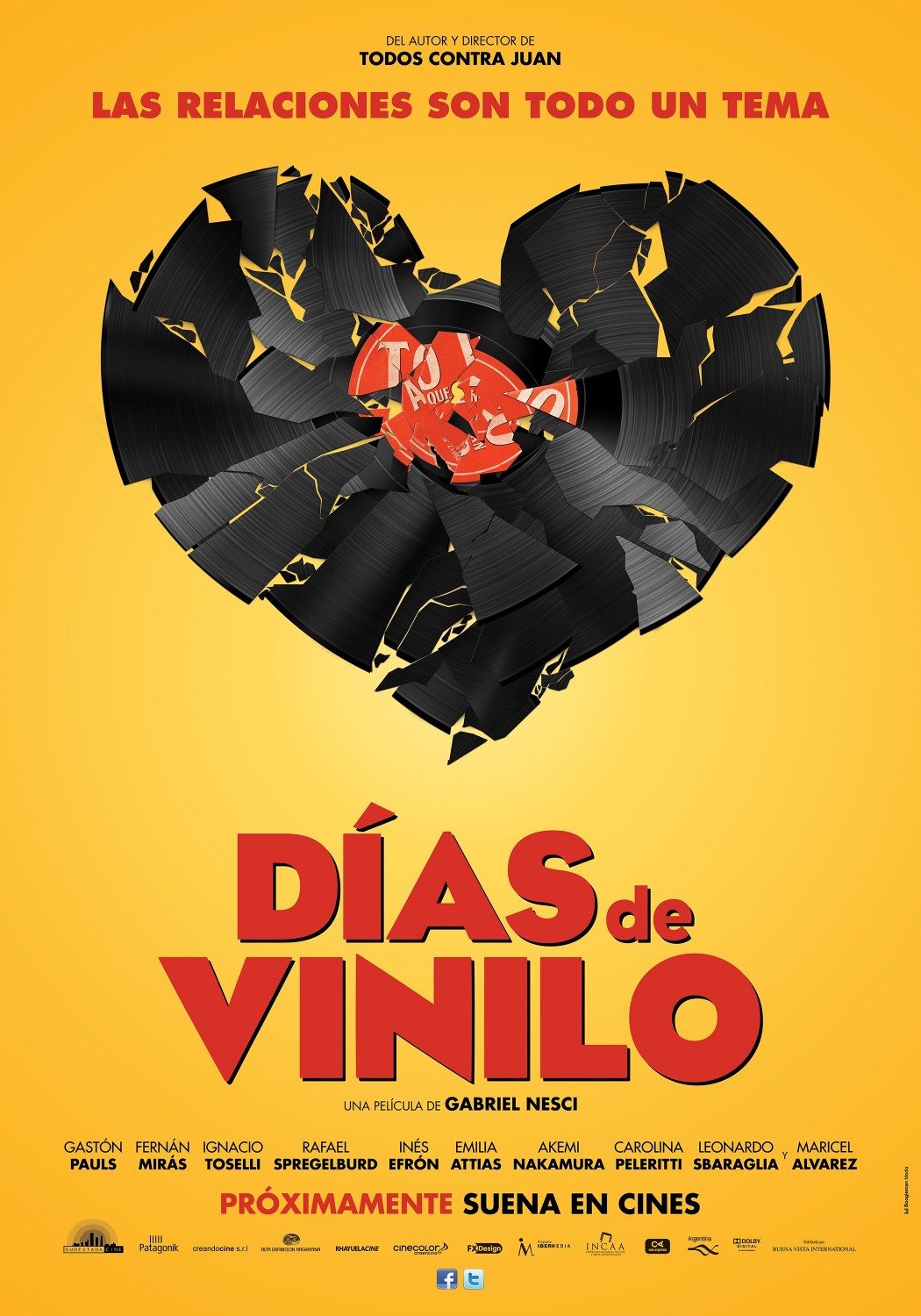 Extra Large Movie Poster Image for Días de vinilo (#1 of 2)