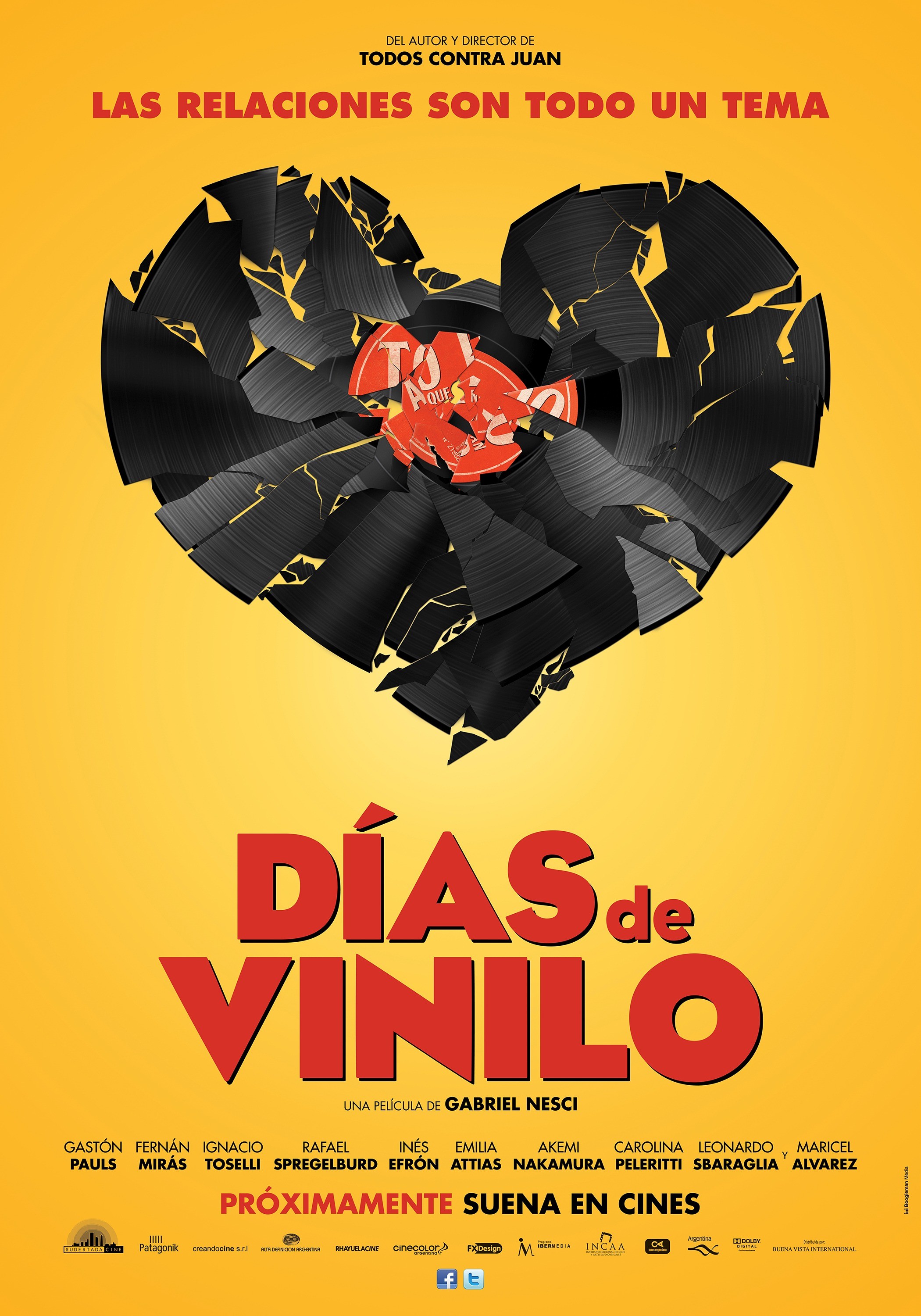 Mega Sized Movie Poster Image for Días de vinilo (#1 of 2)