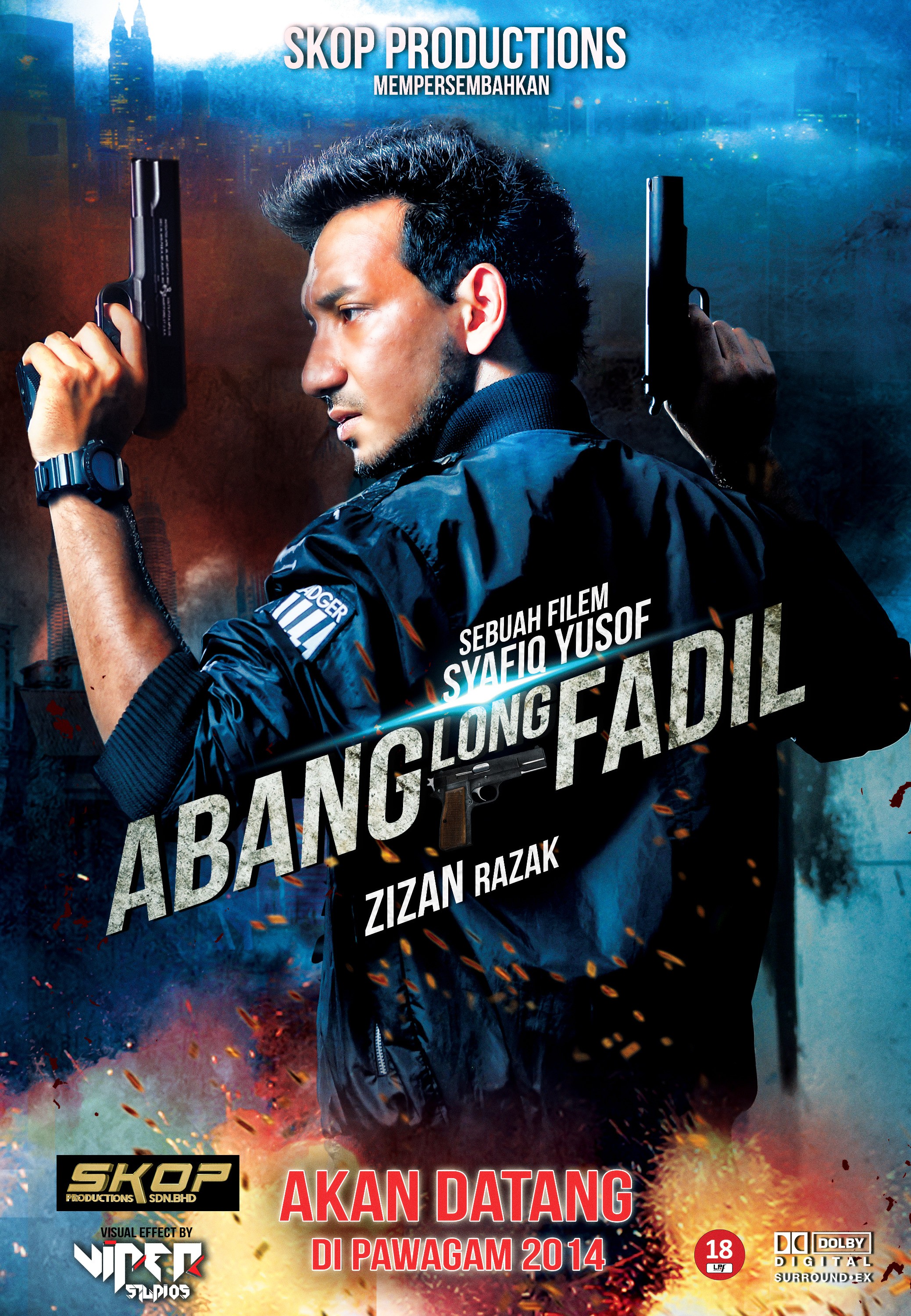 Mega Sized Movie Poster Image for Abang Long Fadil (#2 of 2)