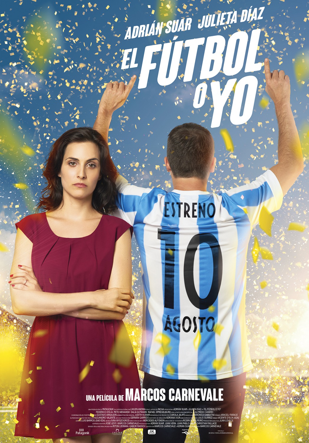 Extra Large Movie Poster Image for El Fútbol o yo (#1 of 2)