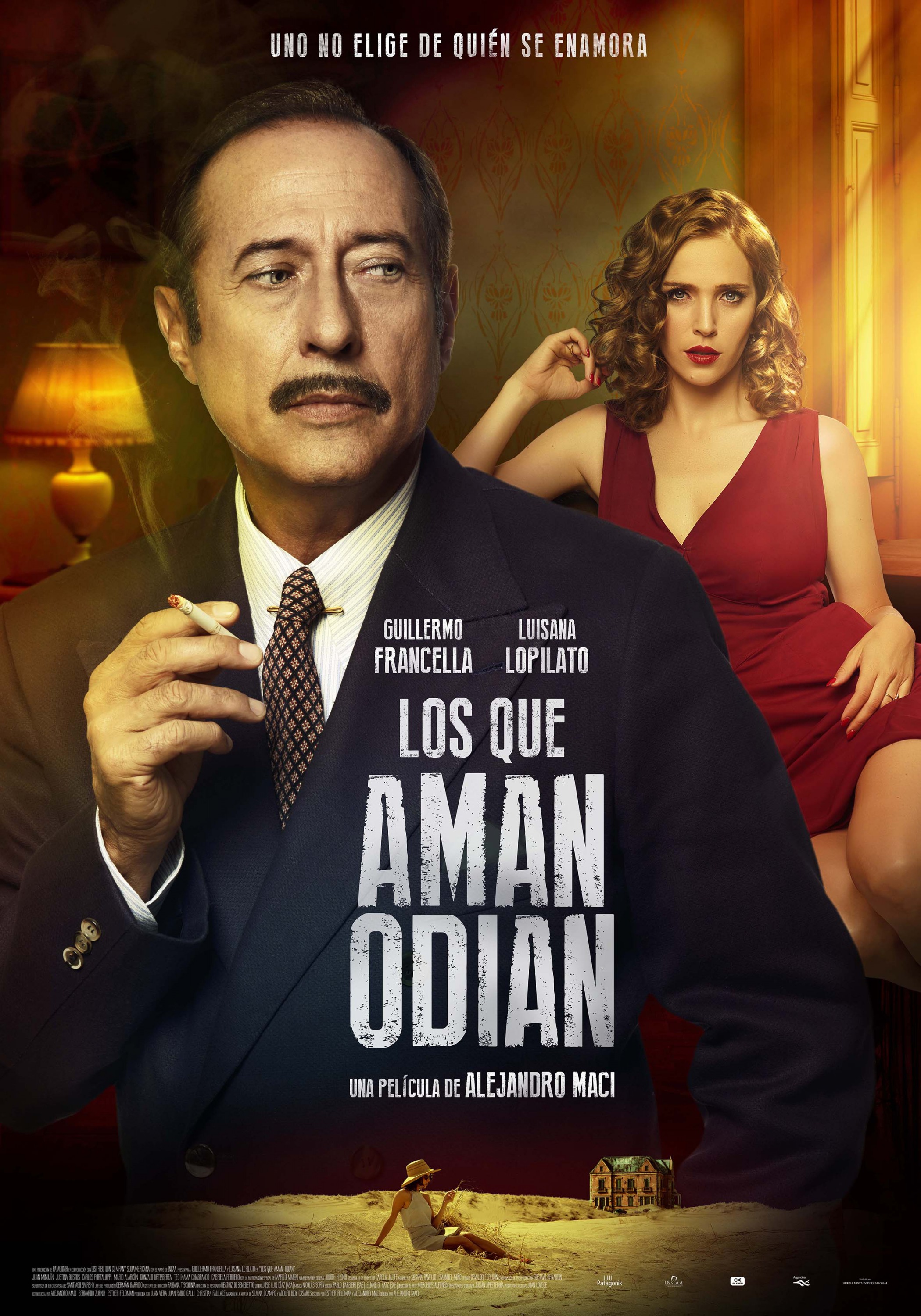 Mega Sized Movie Poster Image for Los que aman, odian 