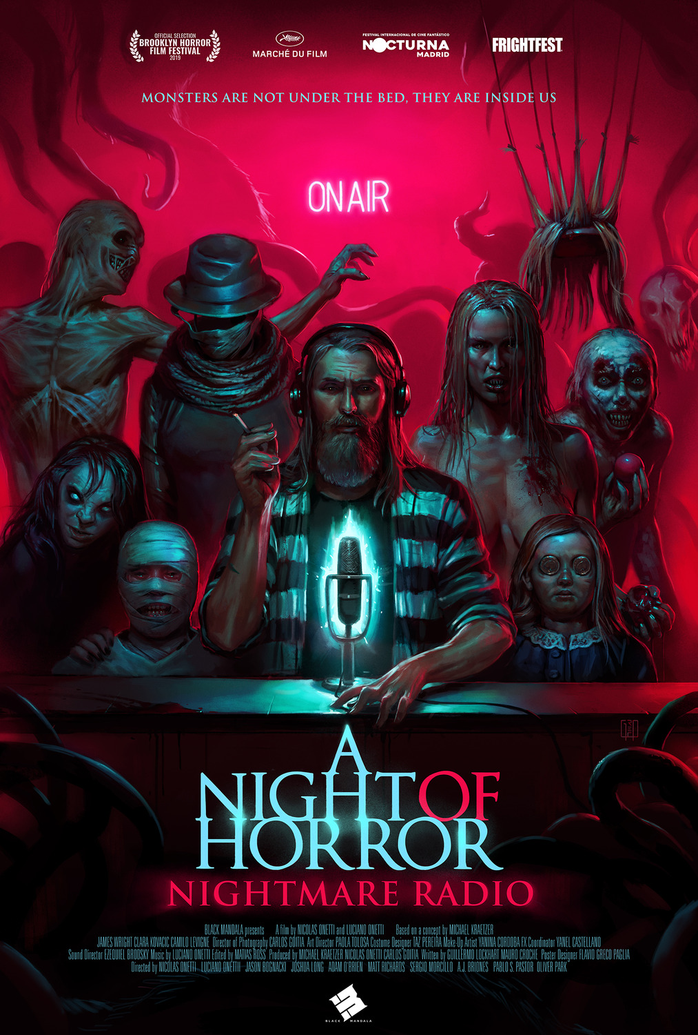 Extra Large Movie Poster Image for A Night of Horror: Nightmare Radio 