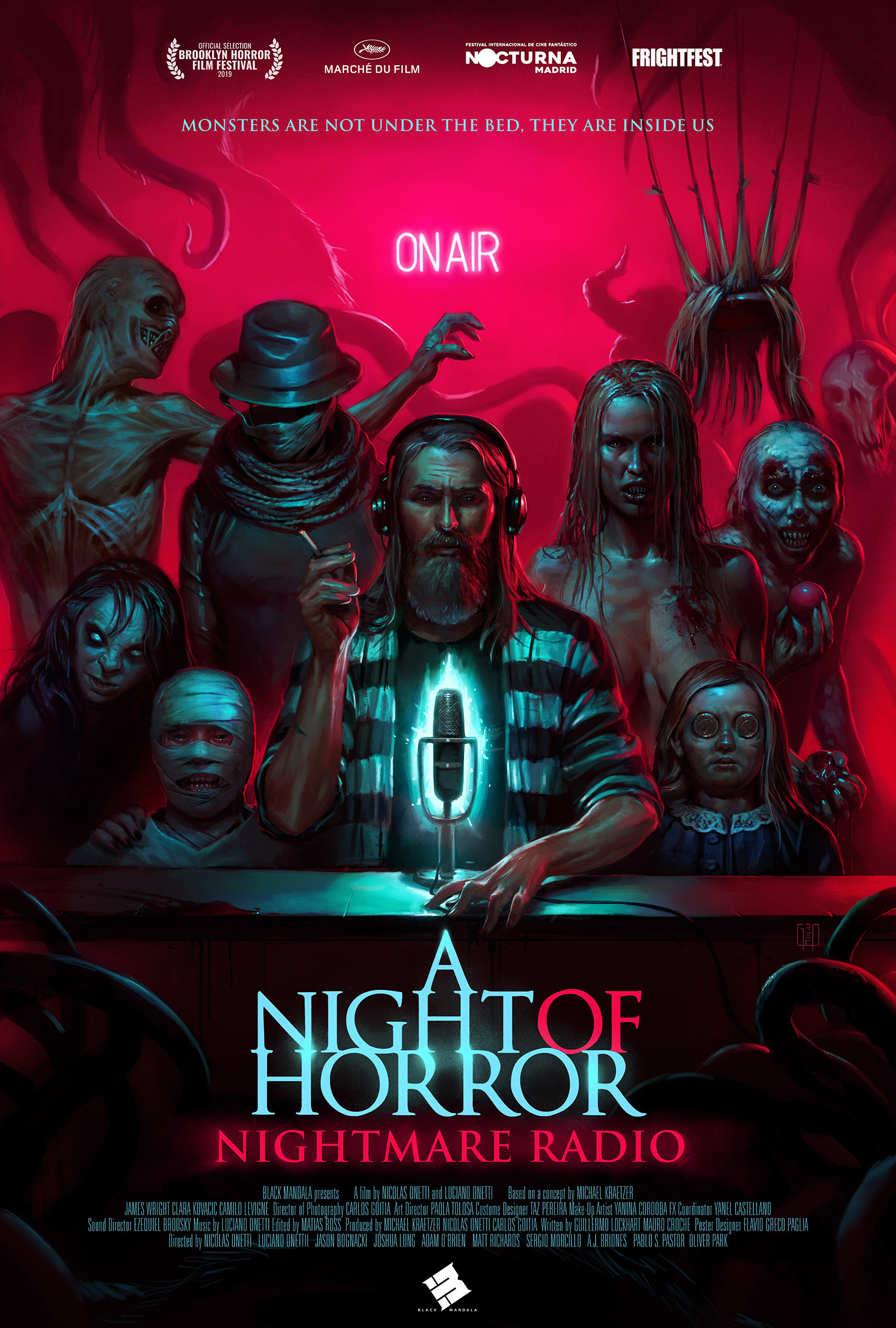 Mega Sized Movie Poster Image for A Night of Horror: Nightmare Radio 