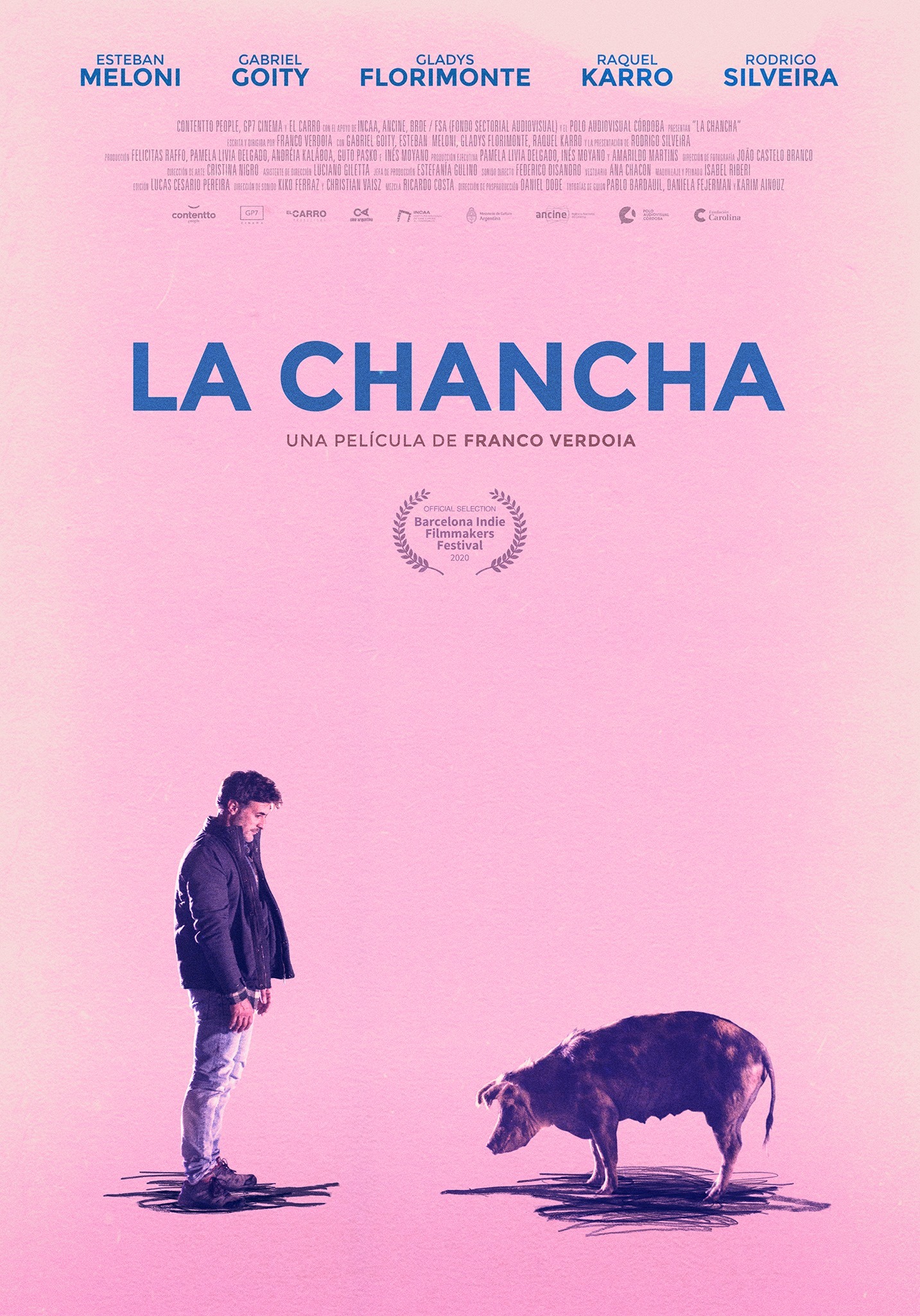 Mega Sized Movie Poster Image for La chancha (#2 of 2)