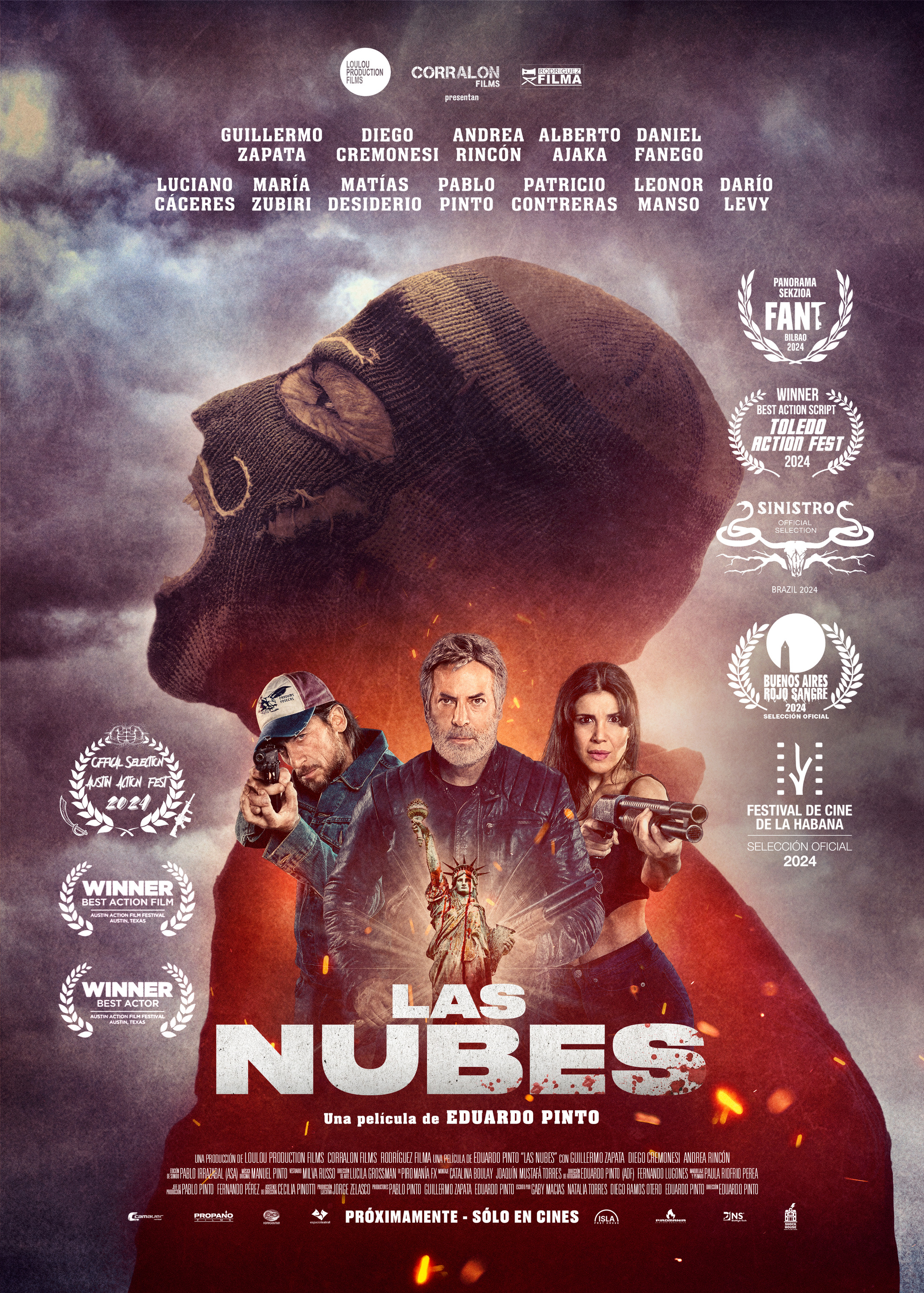Mega Sized Movie Poster Image for Las Nubes (#1 of 2)
