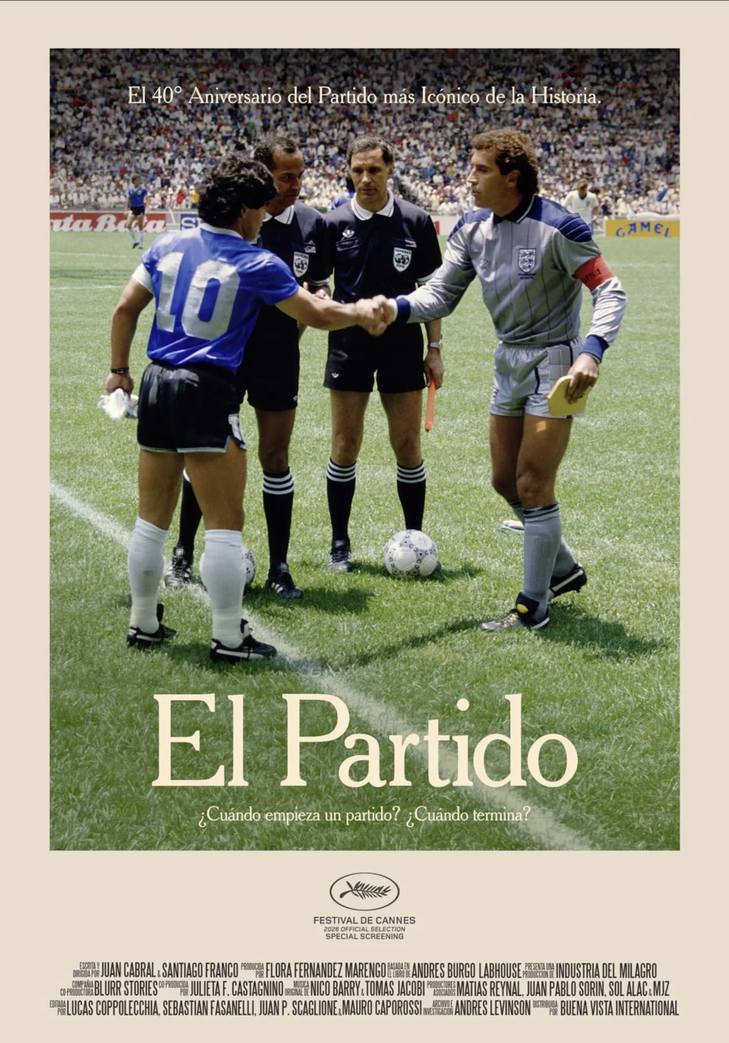 Extra Large Movie Poster Image for El partido 