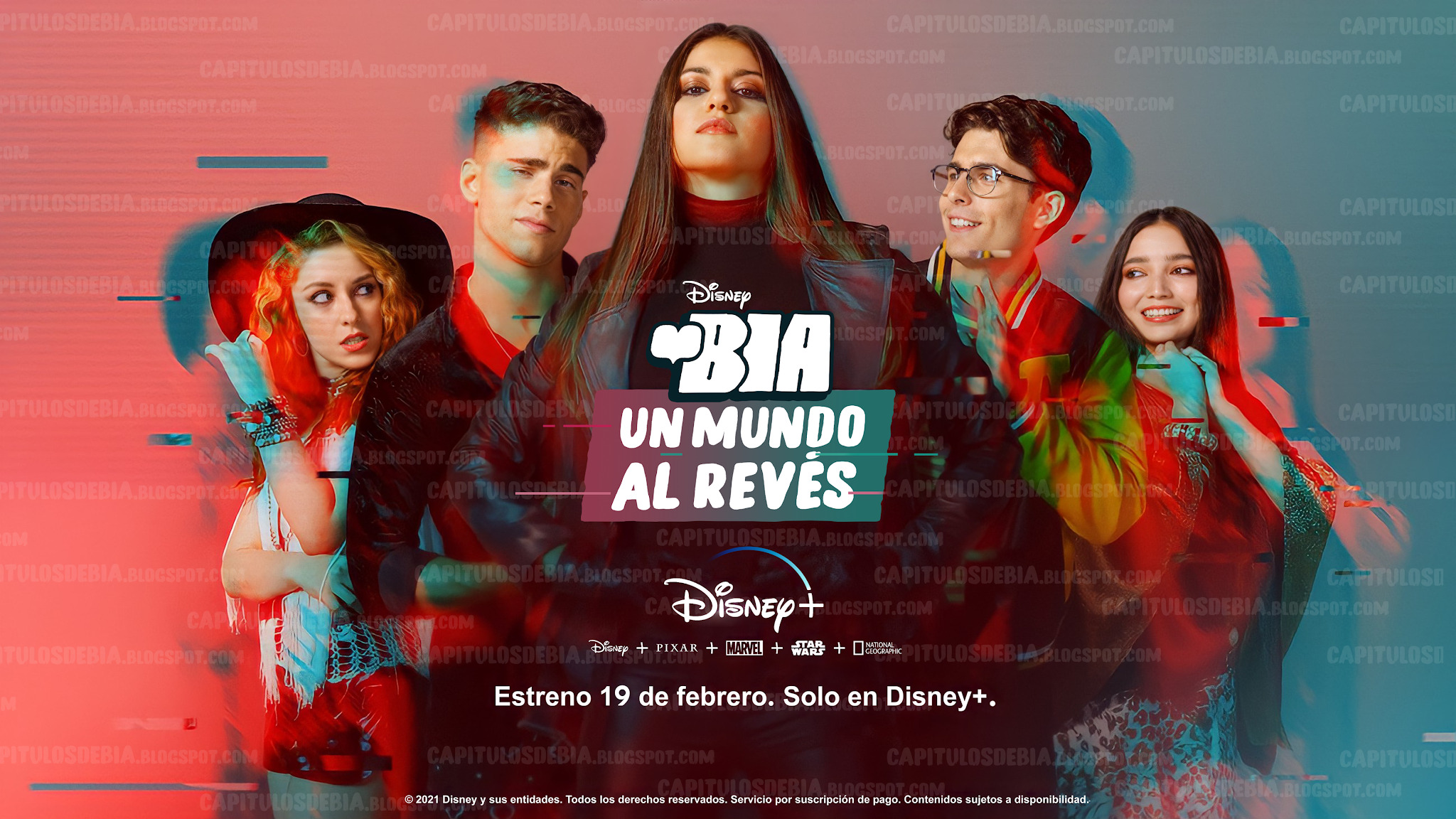 Mega Sized TV Poster Image for Bia: Un mundo al revés 