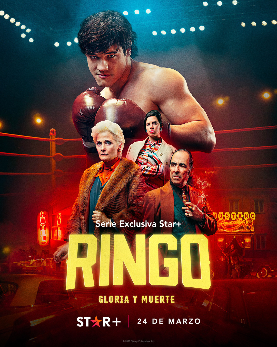 Extra Large TV Poster Image for Ringo: Gloria y muerte (#2 of 2)