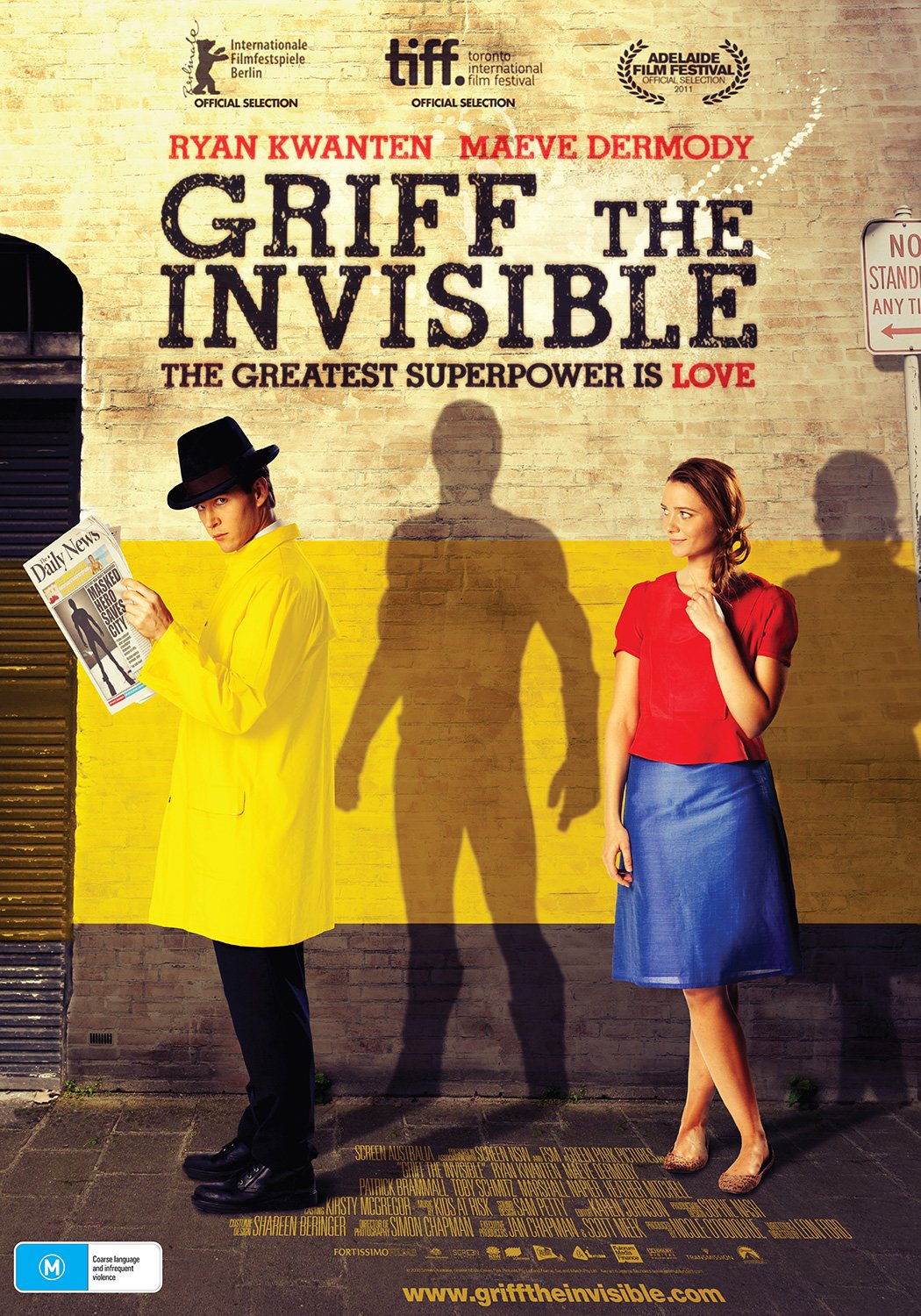 Extra Large Movie Poster Image for Griff the Invisible (#1 of 2)
