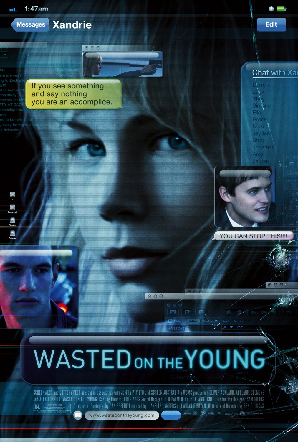 Extra Large Movie Poster Image for Wasted on the Young (#2 of 2)