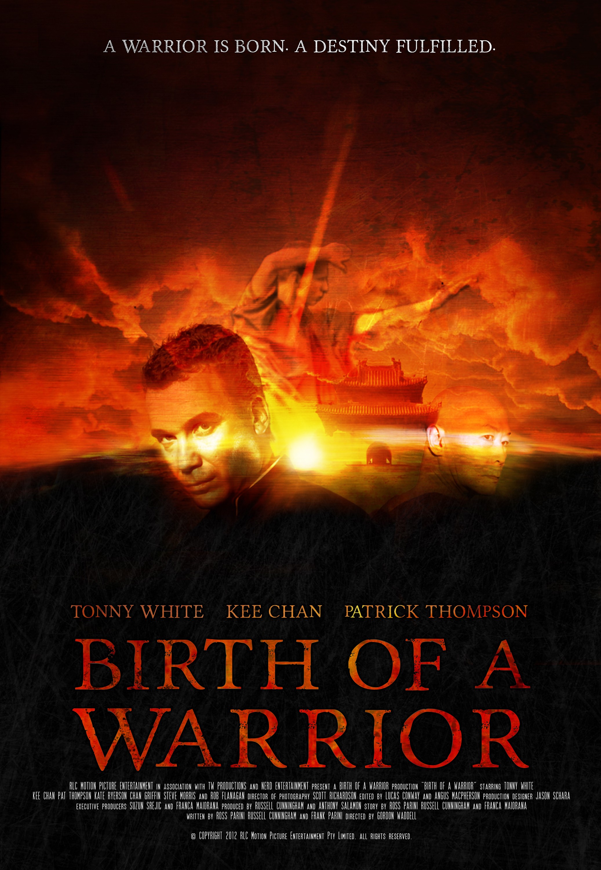 Mega Sized Movie Poster Image for Birth of a Warrior 