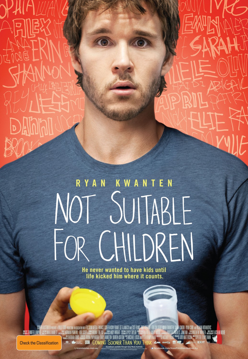 Extra Large Movie Poster Image for Not Suitable for Children 
