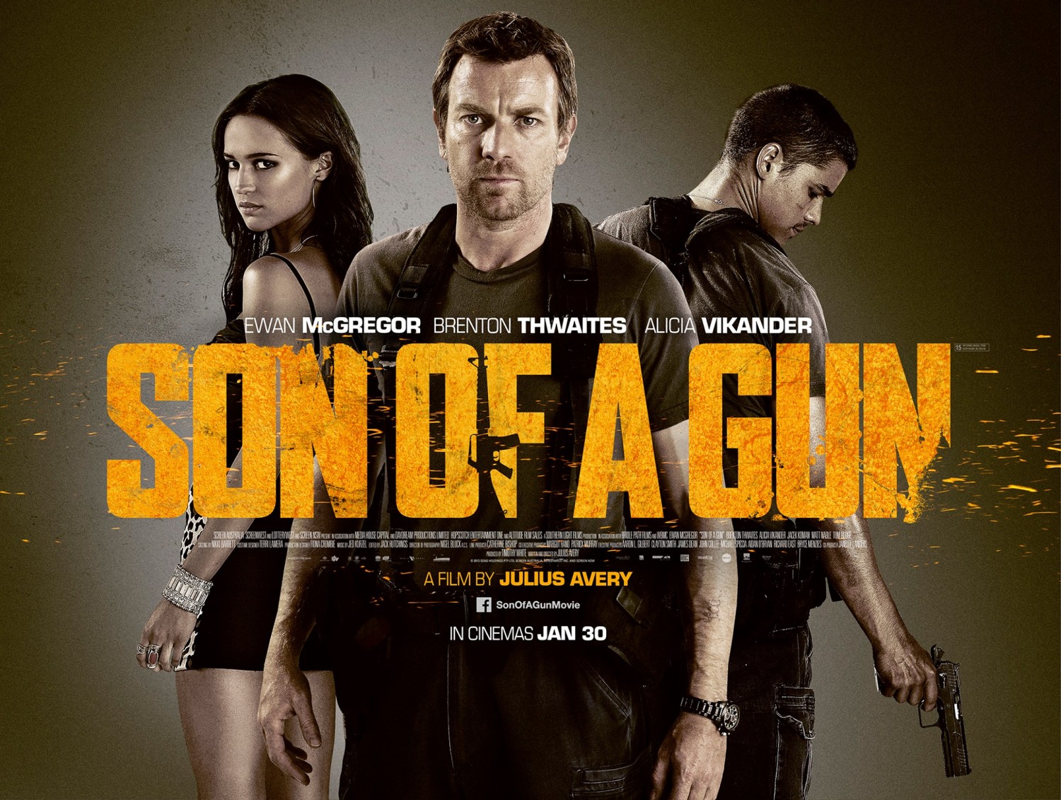Extra Large Movie Poster Image for Son of a Gun (#8 of 9)