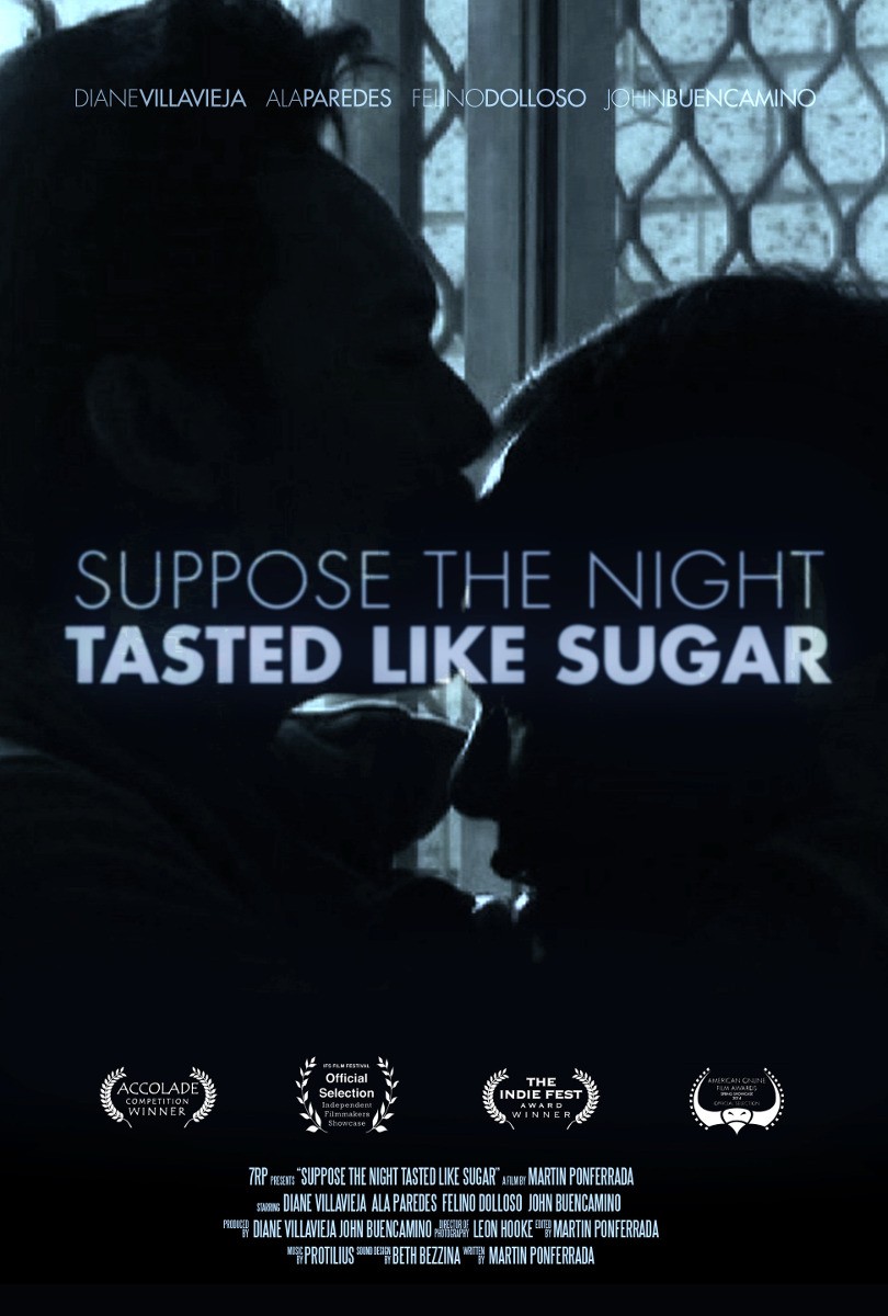 Extra Large Movie Poster Image for Suppose the Night Tasted Like Sugar 