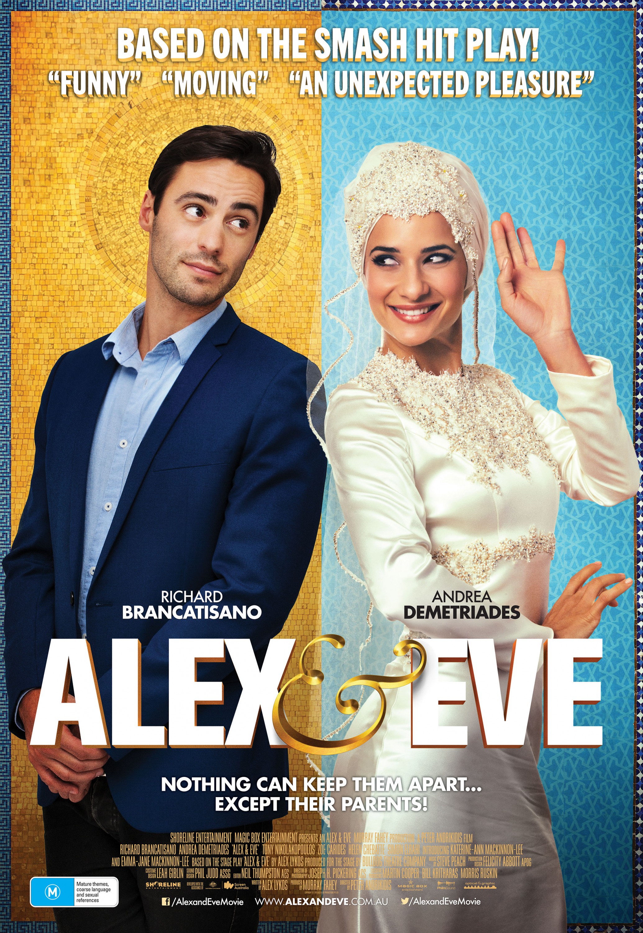 Mega Sized Movie Poster Image for Alex & Eve 