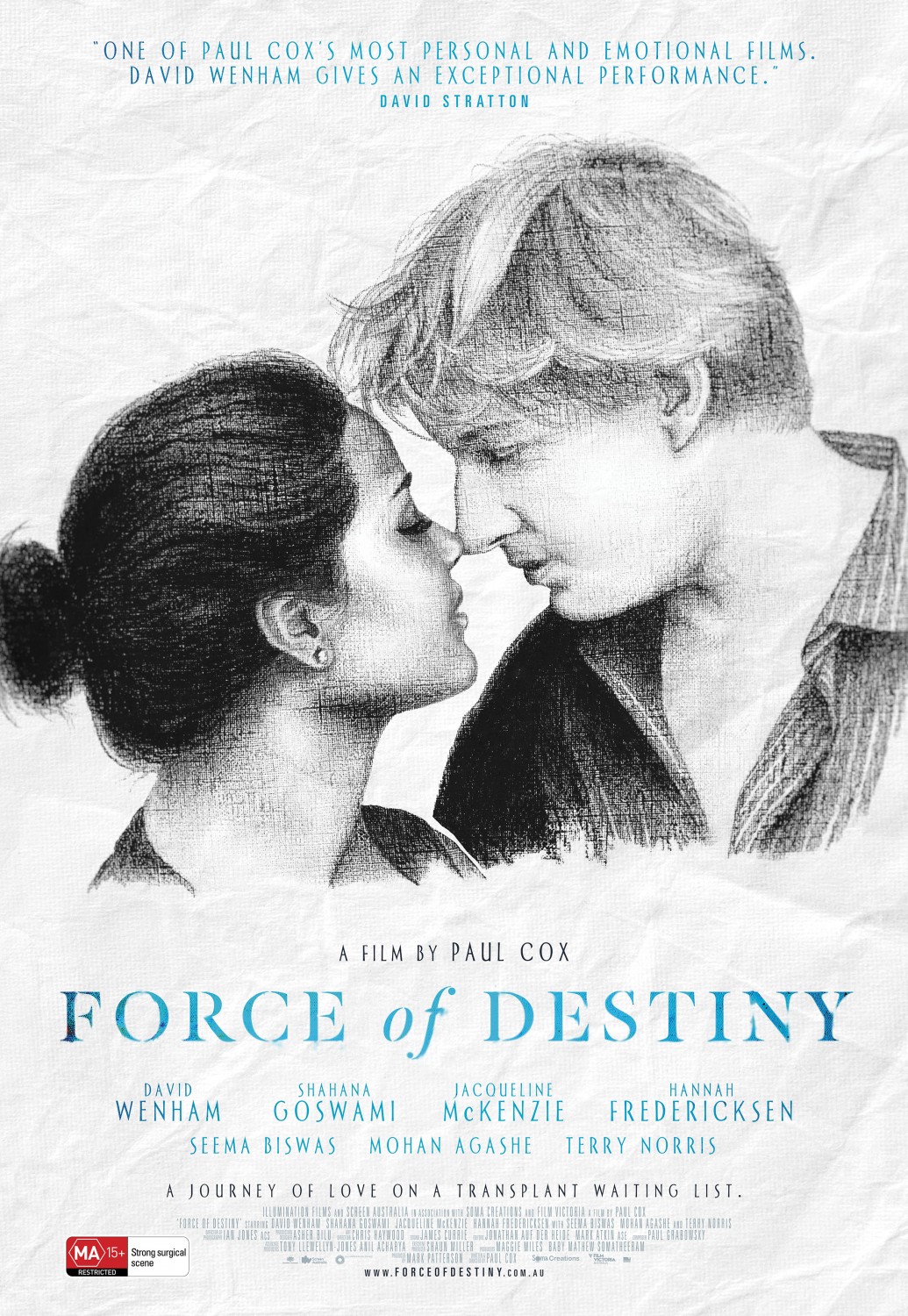 Extra Large Movie Poster Image for Force of Destiny 