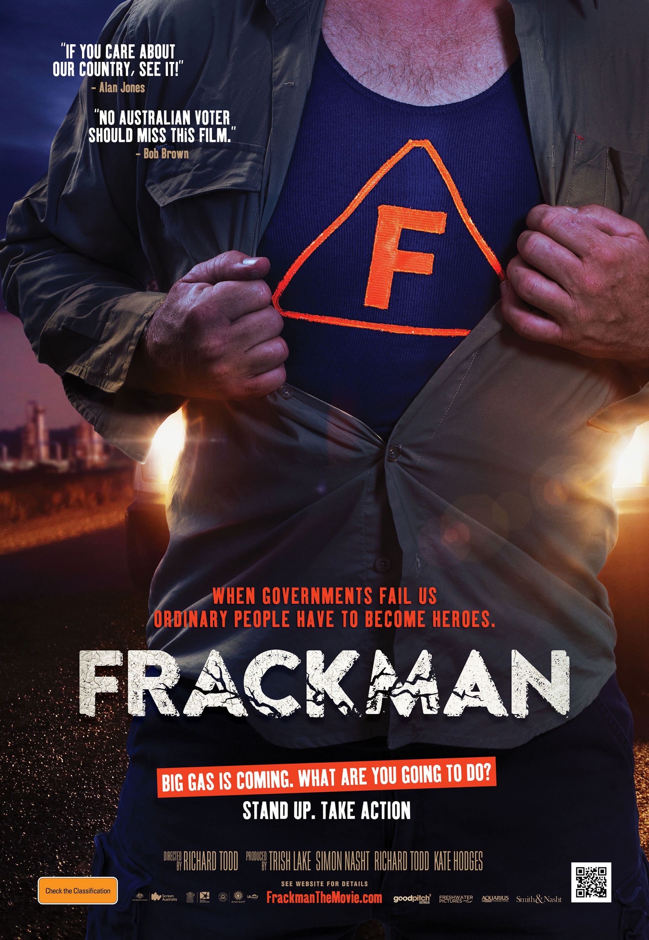 Mega Sized Movie Poster Image for Frackman (#1 of 2)