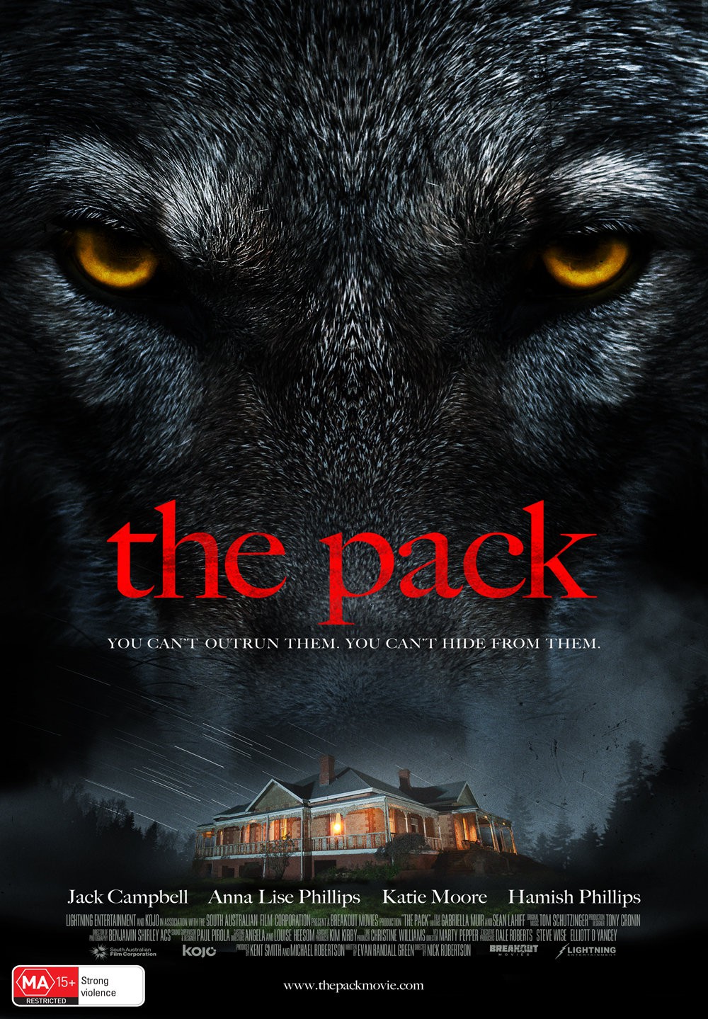 Extra Large Movie Poster Image for The Pack 