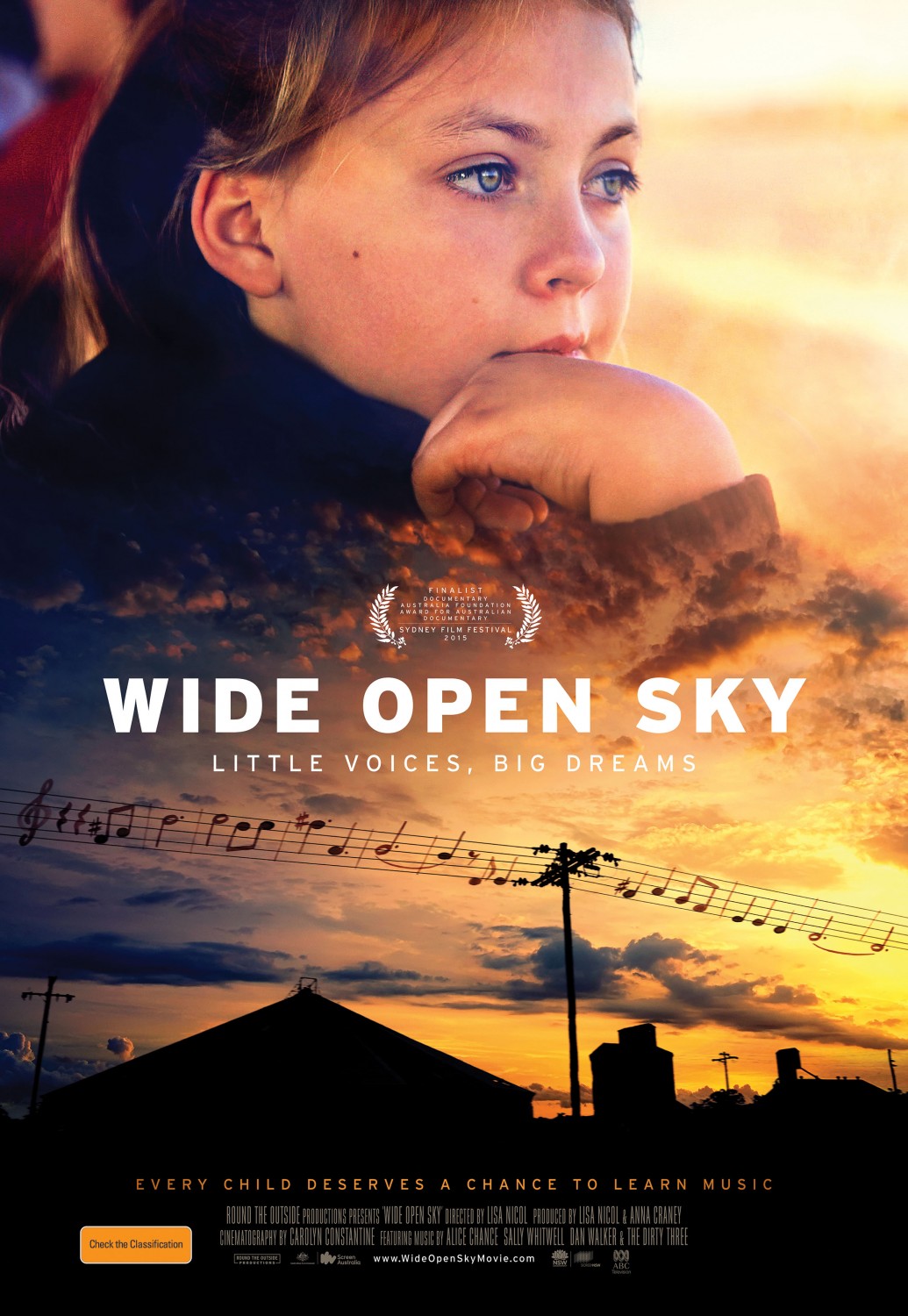 Extra Large Movie Poster Image for Wide Open Sky 