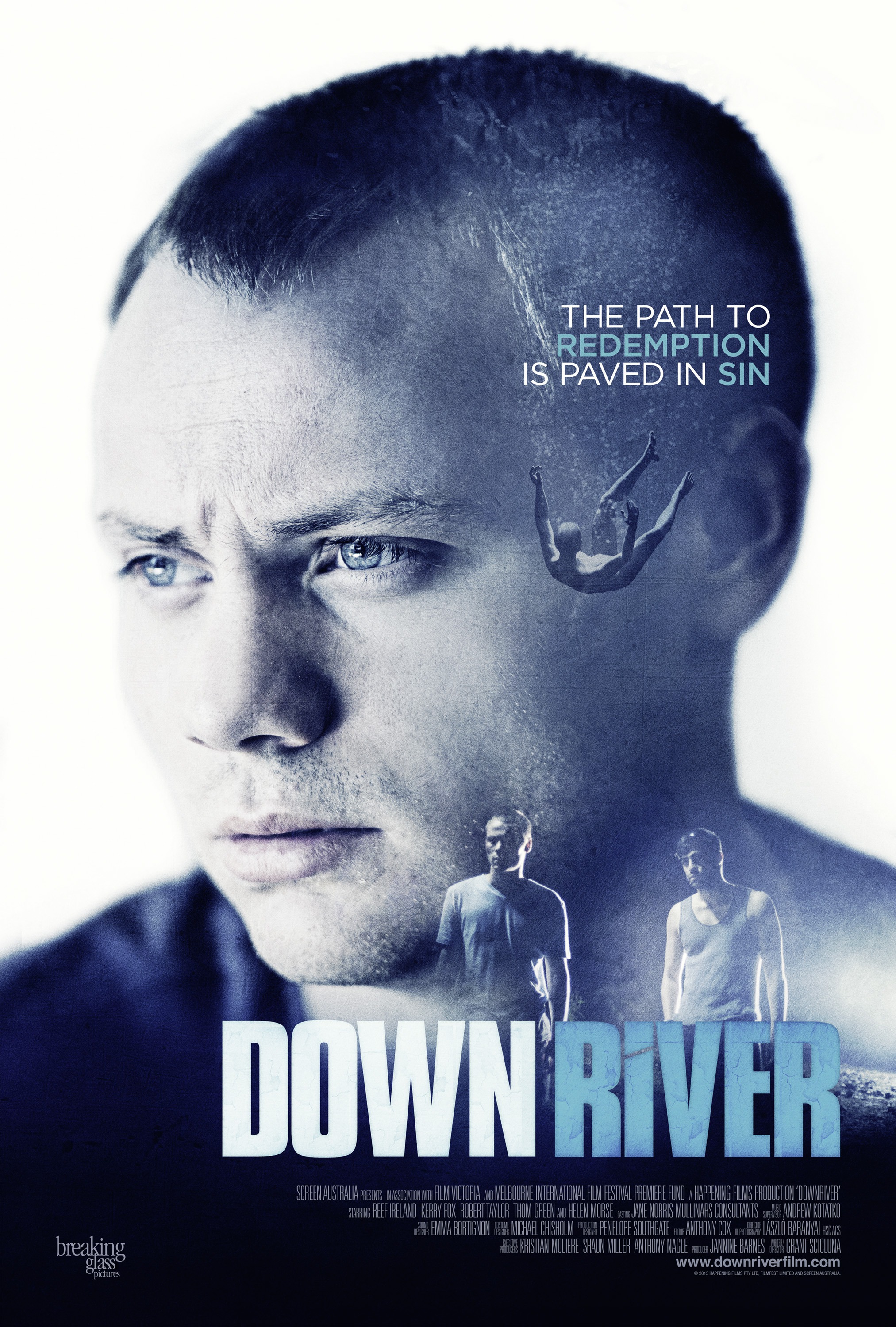 Mega Sized Movie Poster Image for Downriver (#2 of 2)