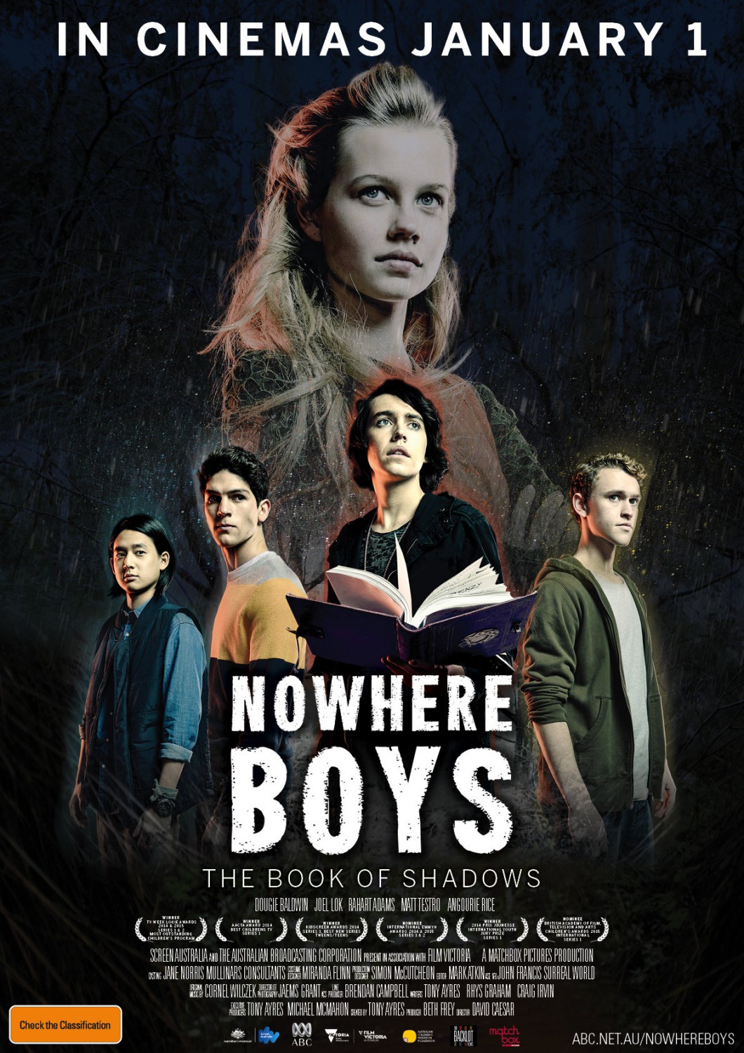 Extra Large Movie Poster Image for Nowhere Boys: The Book of Shadows 