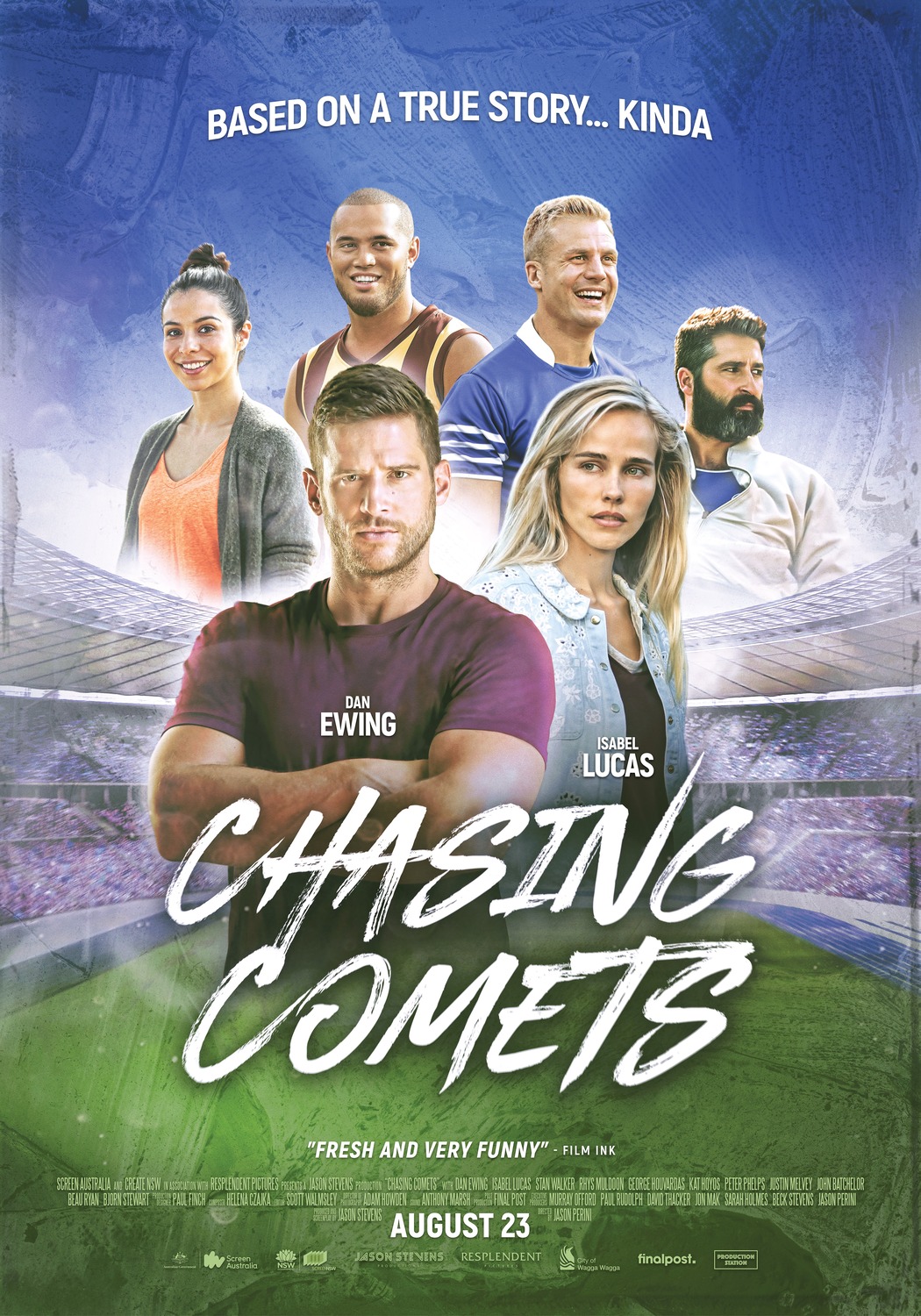 Extra Large Movie Poster Image for Chasing Comets 