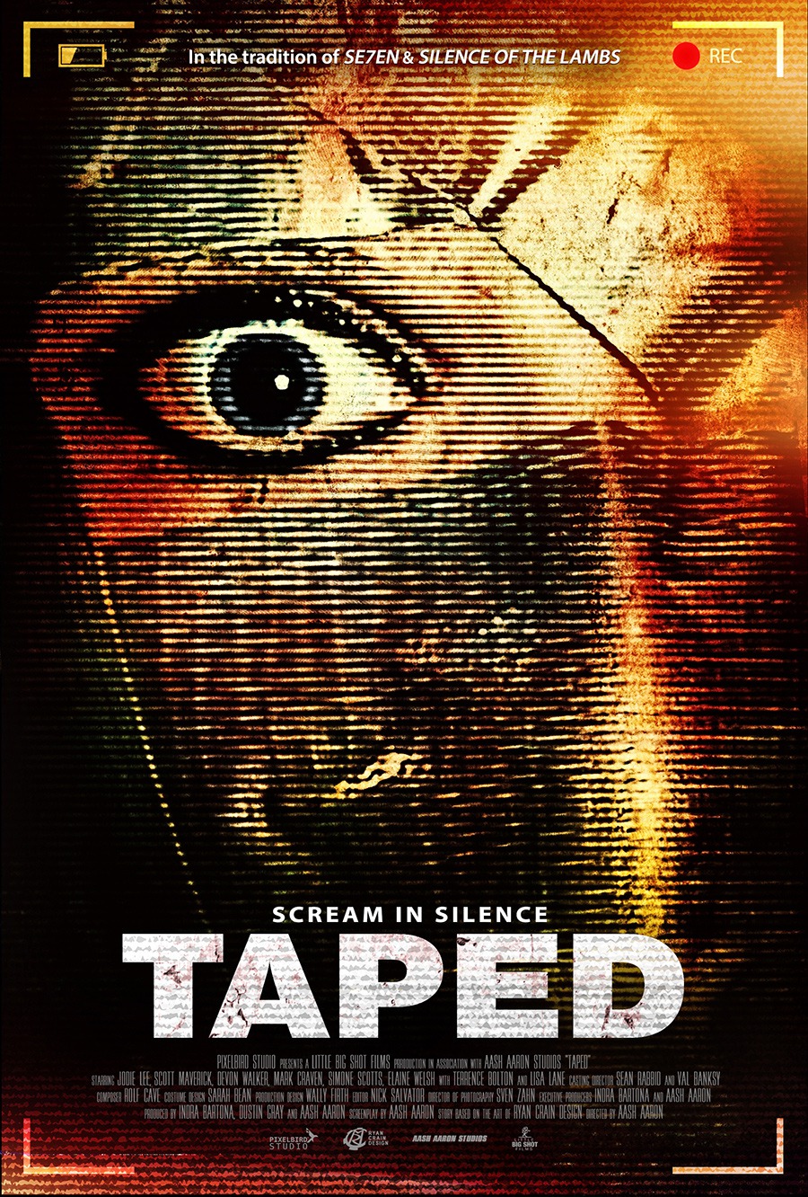 Extra Large Movie Poster Image for Taped 