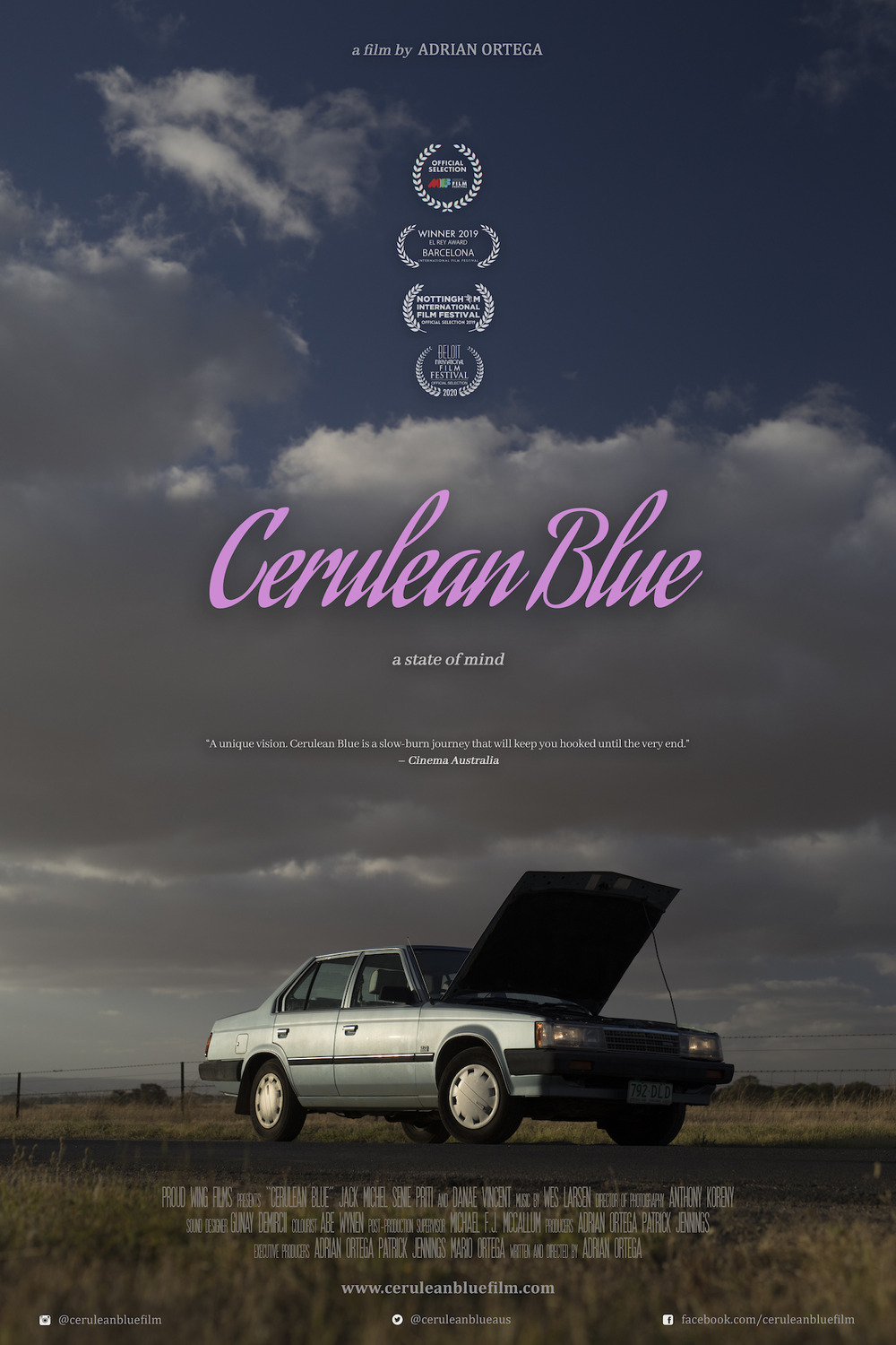 Extra Large Movie Poster Image for Cerulean Blue 