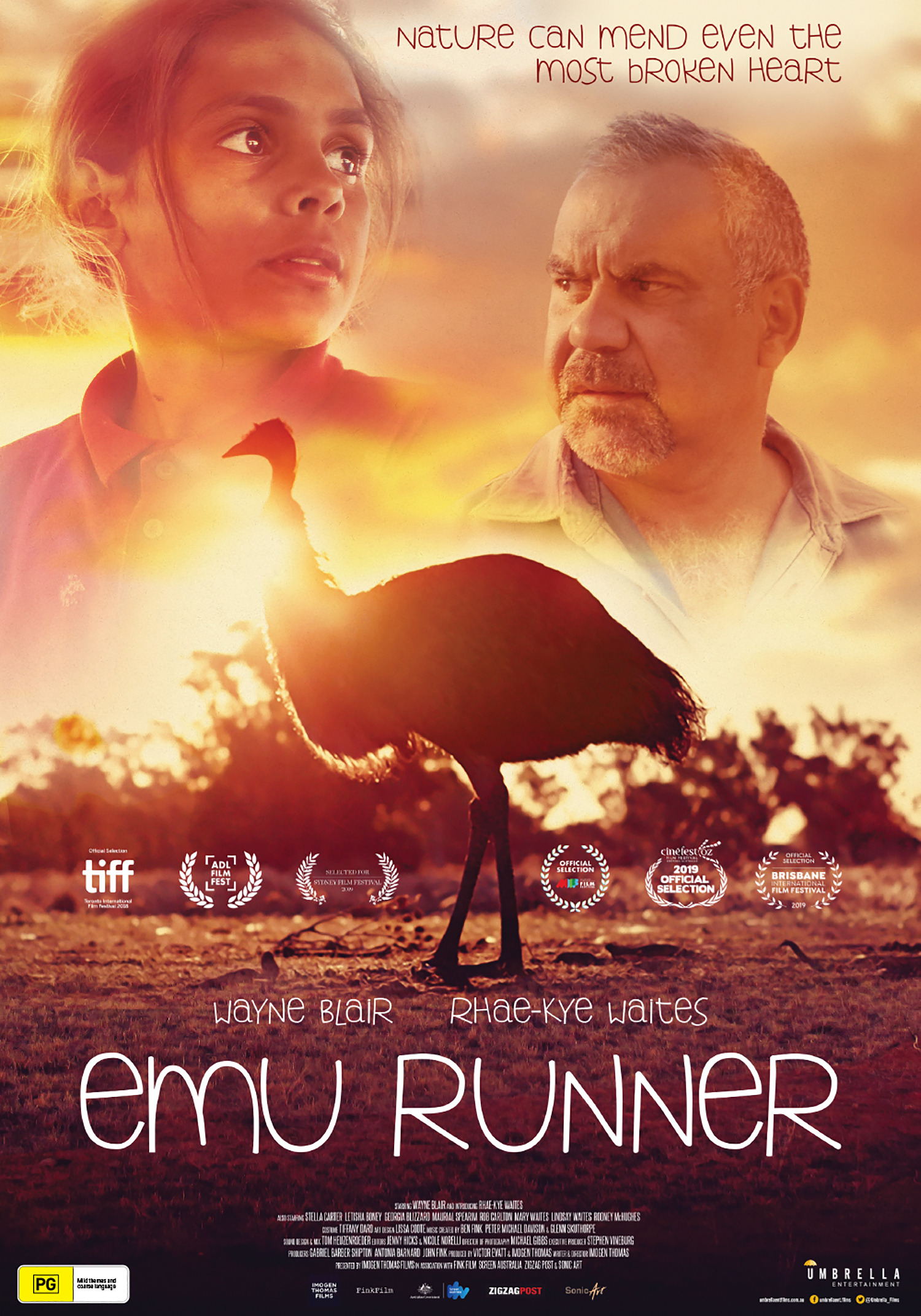 Mega Sized Movie Poster Image for Emu Runner 