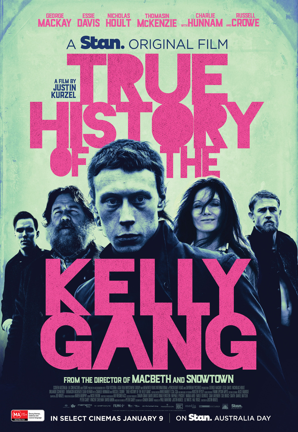 Extra Large Movie Poster Image for True History of the Kelly Gang (#1 of 3)