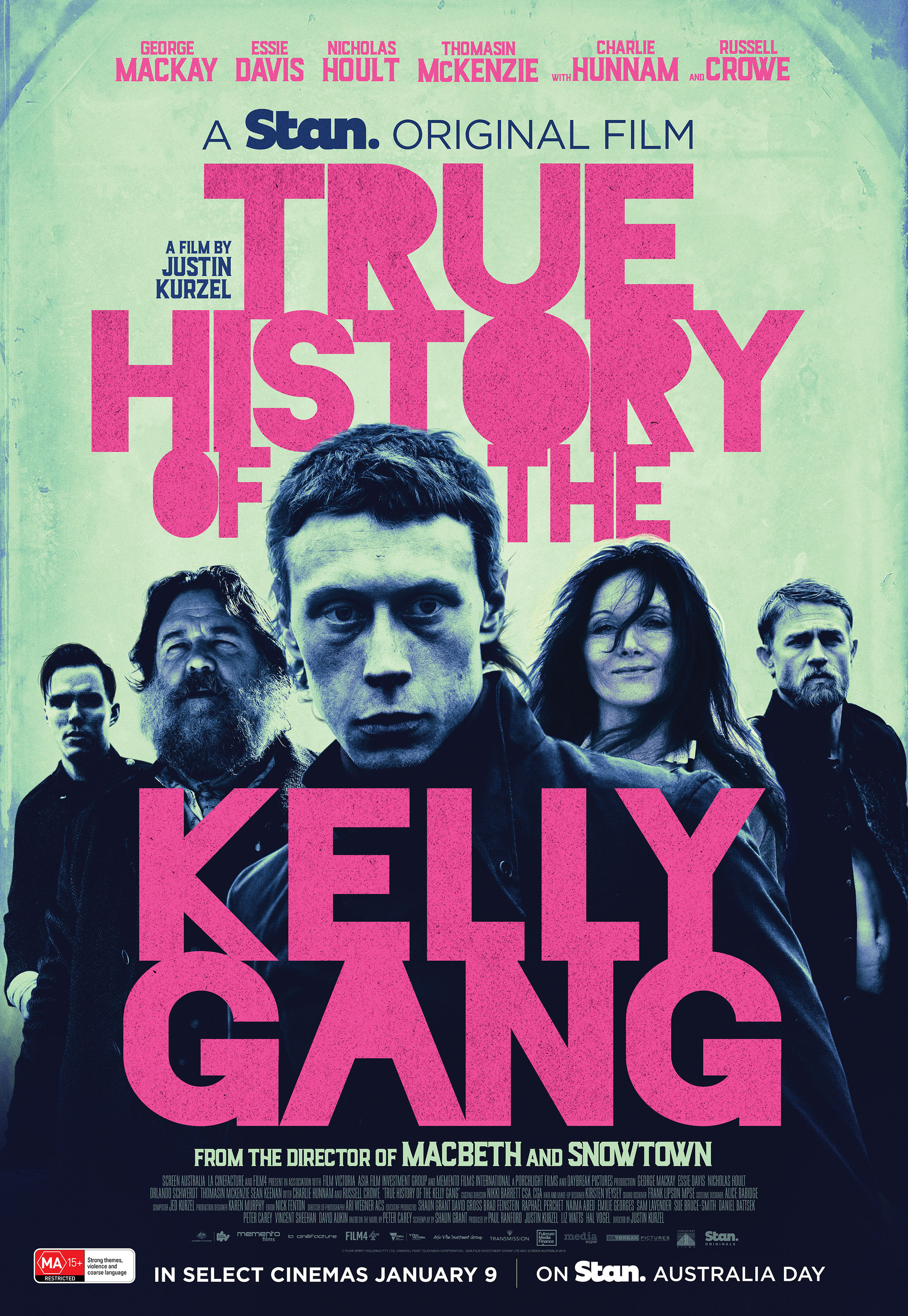 Mega Sized Movie Poster Image for True History of the Kelly Gang (#1 of 3)
