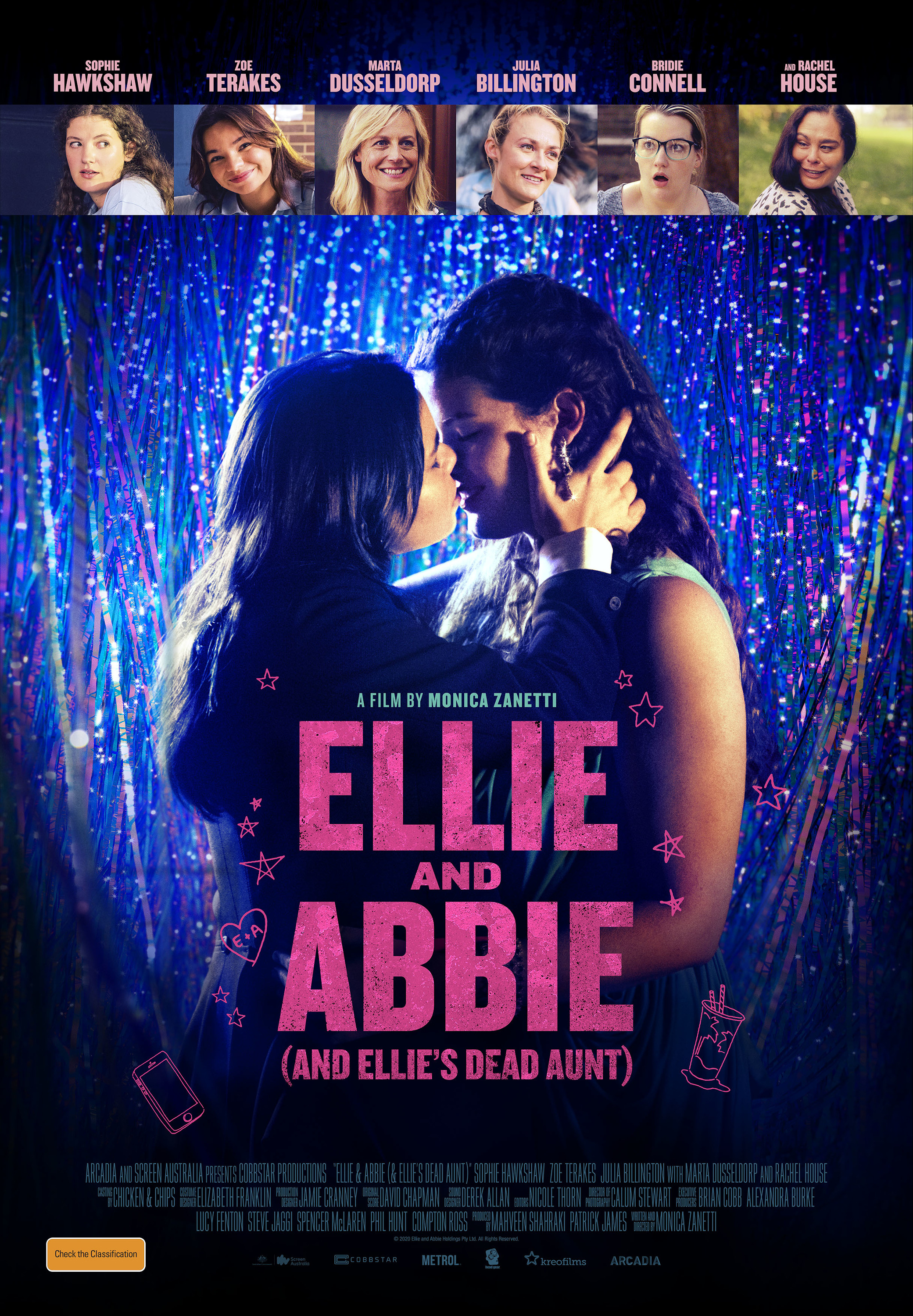 Mega Sized Movie Poster Image for Ellie & Abbie (& Ellie's Dead Aunt) 