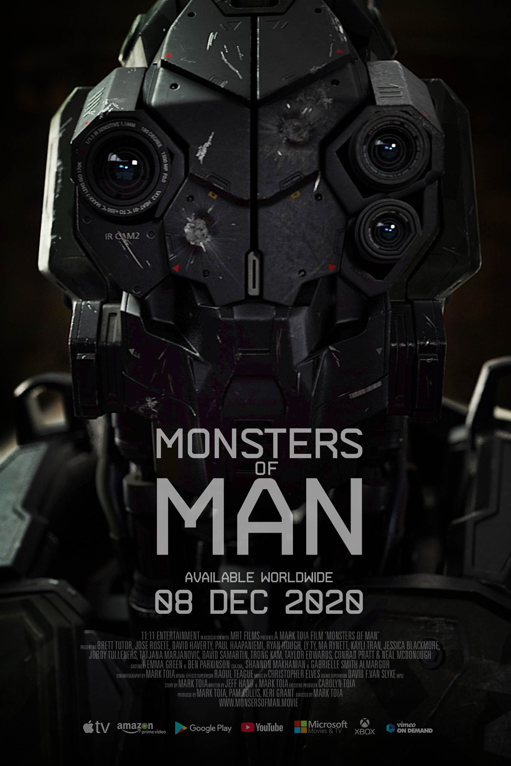 Extra Large Movie Poster Image for MONSTERS of MAN 