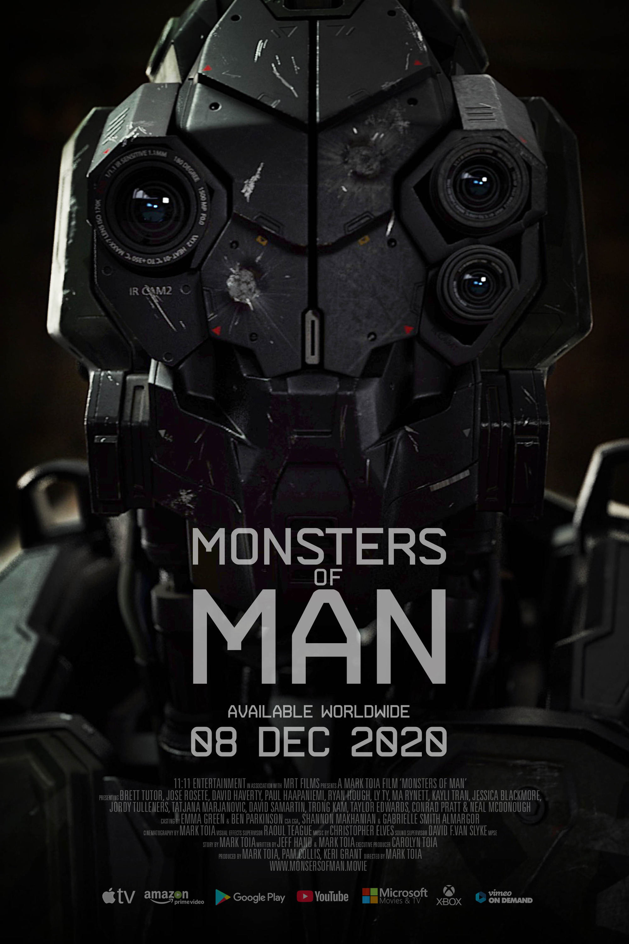 Mega Sized Movie Poster Image for MONSTERS of MAN 