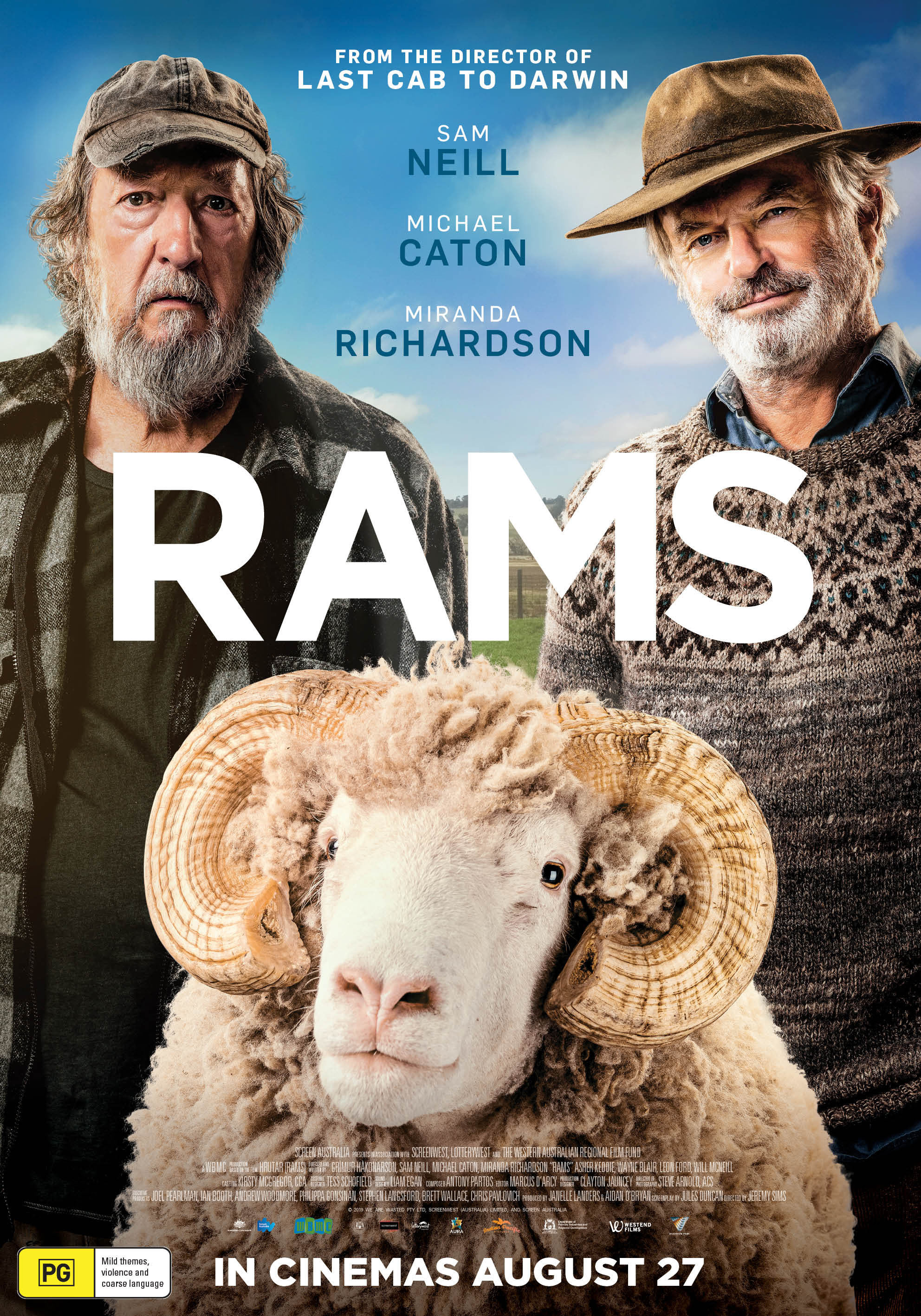 Mega Sized Movie Poster Image for Rams 