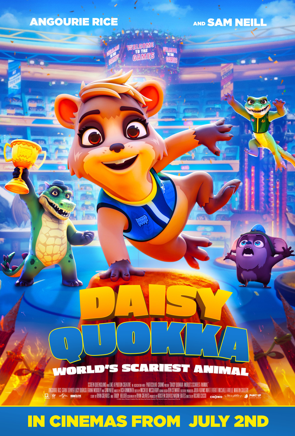 Extra Large Movie Poster Image for Daisy Quokka: World's Scariest Animal (#2 of 2)