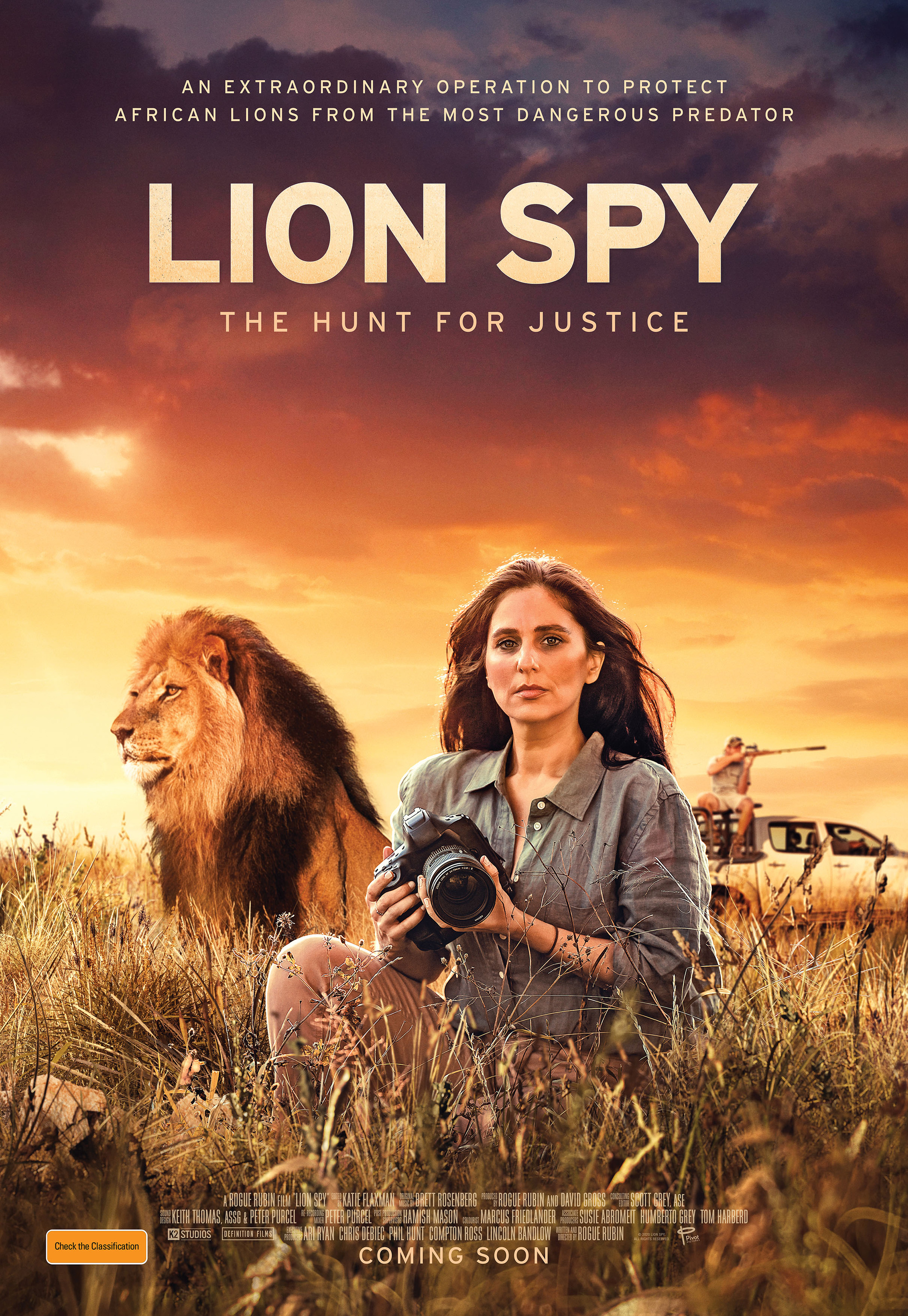 Mega Sized Movie Poster Image for Lion Spy 