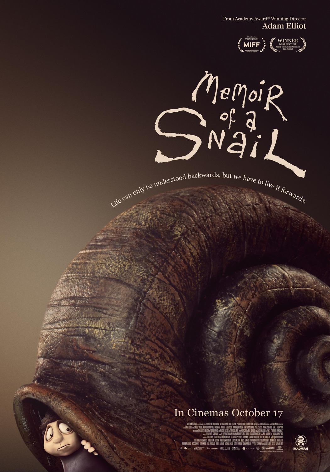 Extra Large Movie Poster Image for Memoir of a Snail (#1 of 3)