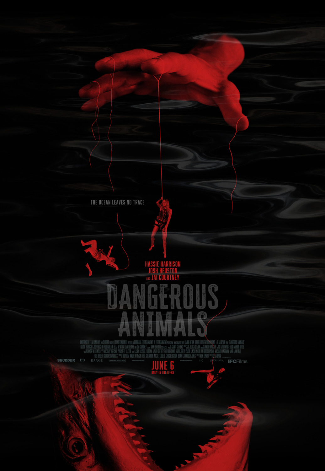 Extra Large Movie Poster Image for Dangerous Animals 