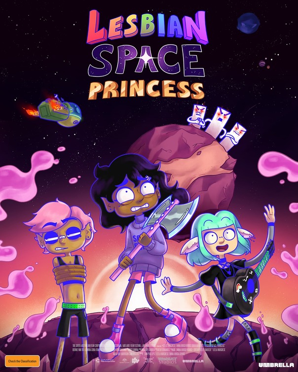 Lesbian Space Princess Movie Poster