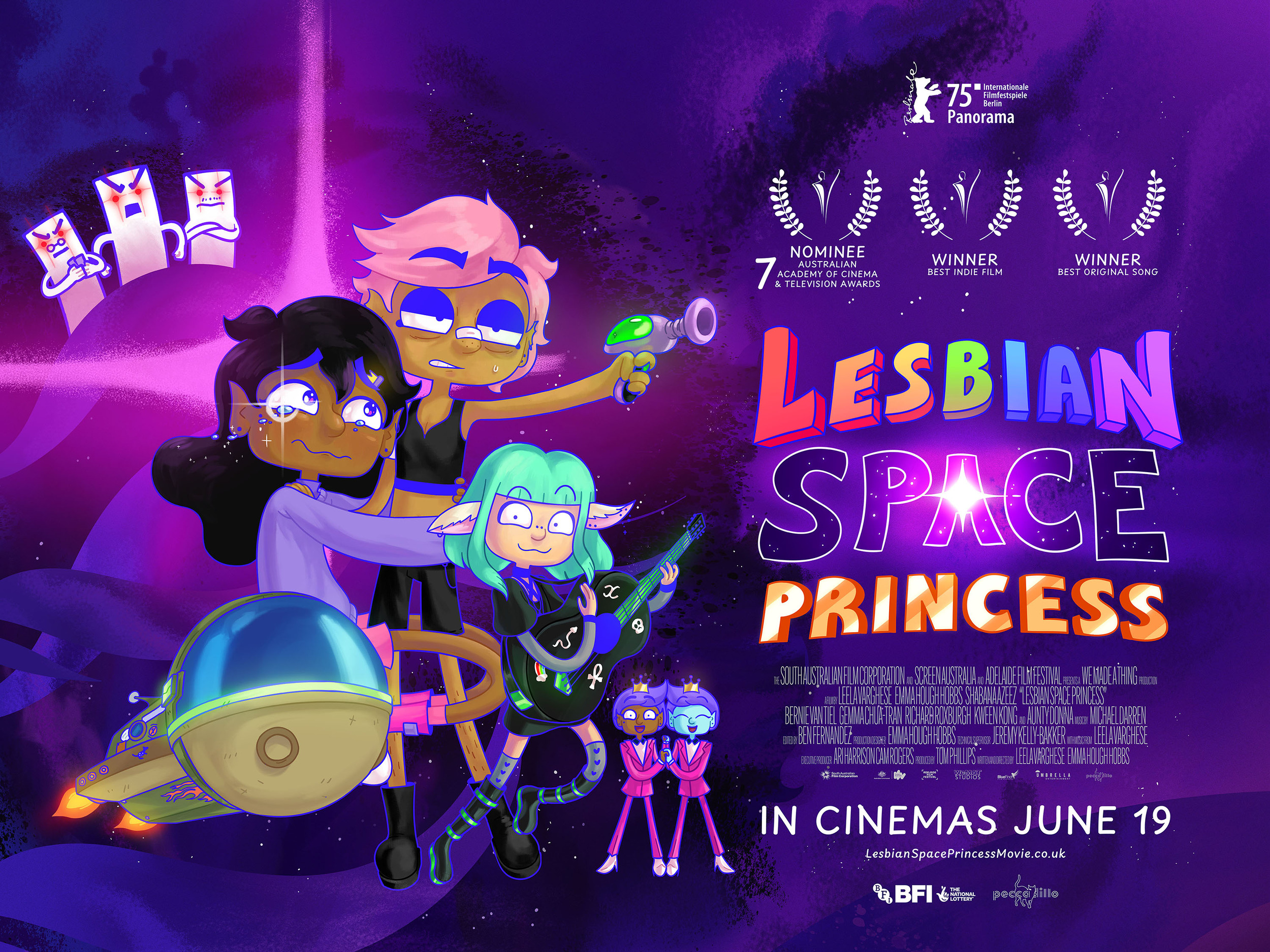Mega Sized Movie Poster Image for Lesbian Space Princess (#3 of 3)