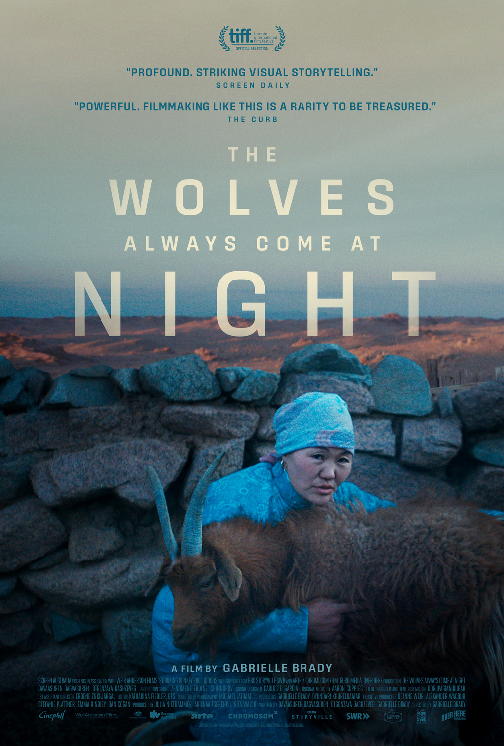 Extra Large Movie Poster Image for The Wolves Always Come at Night 