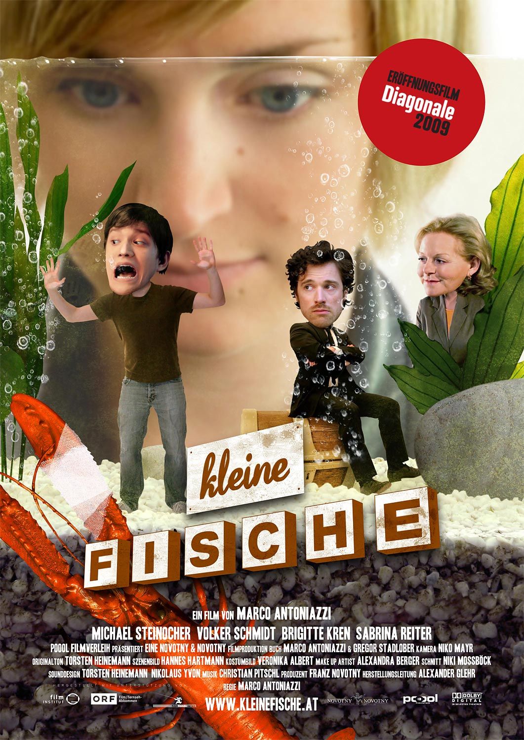 Extra Large Movie Poster Image for Kleine Fische 