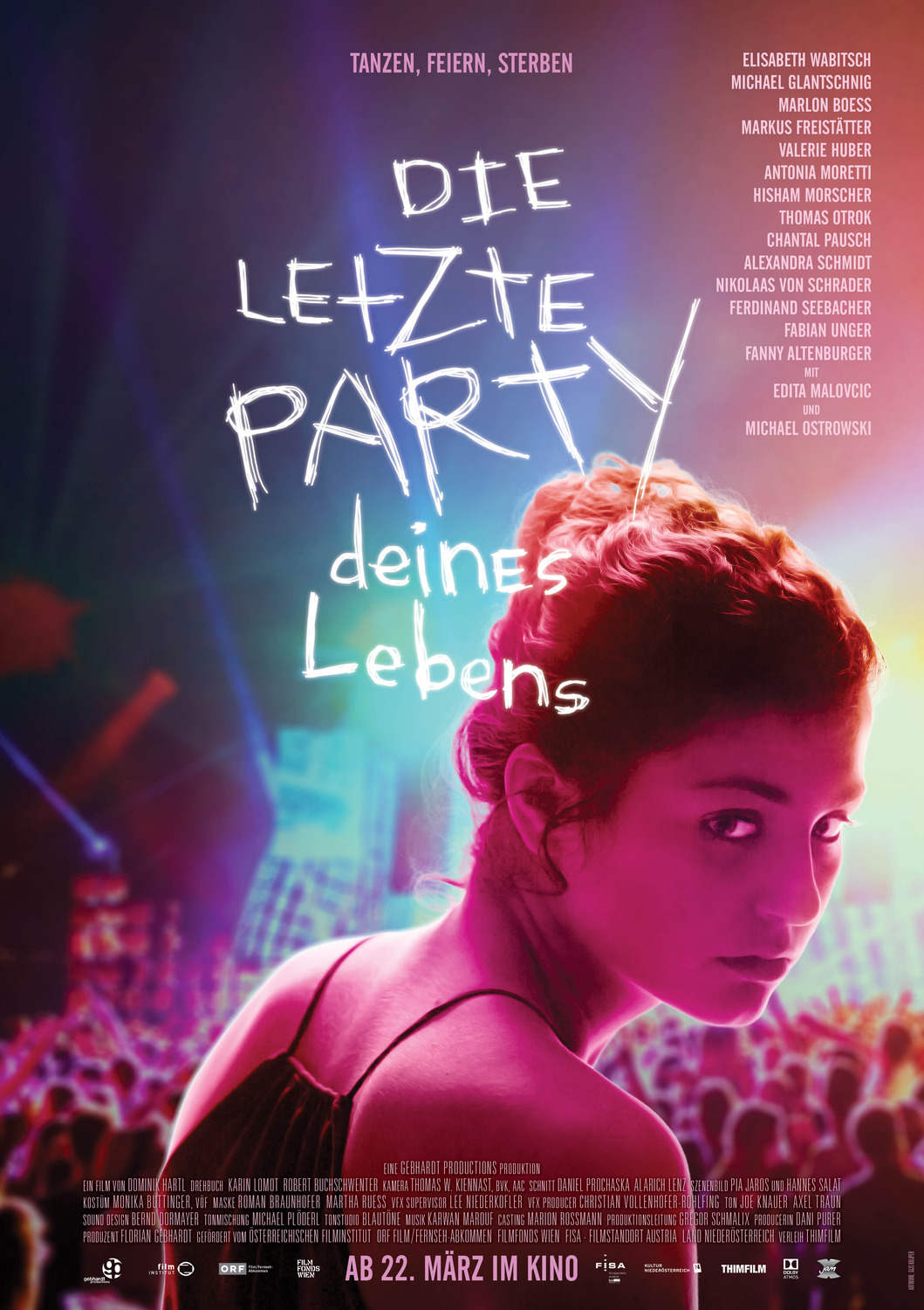 Extra Large Movie Poster Image for Party Hard Die Young 