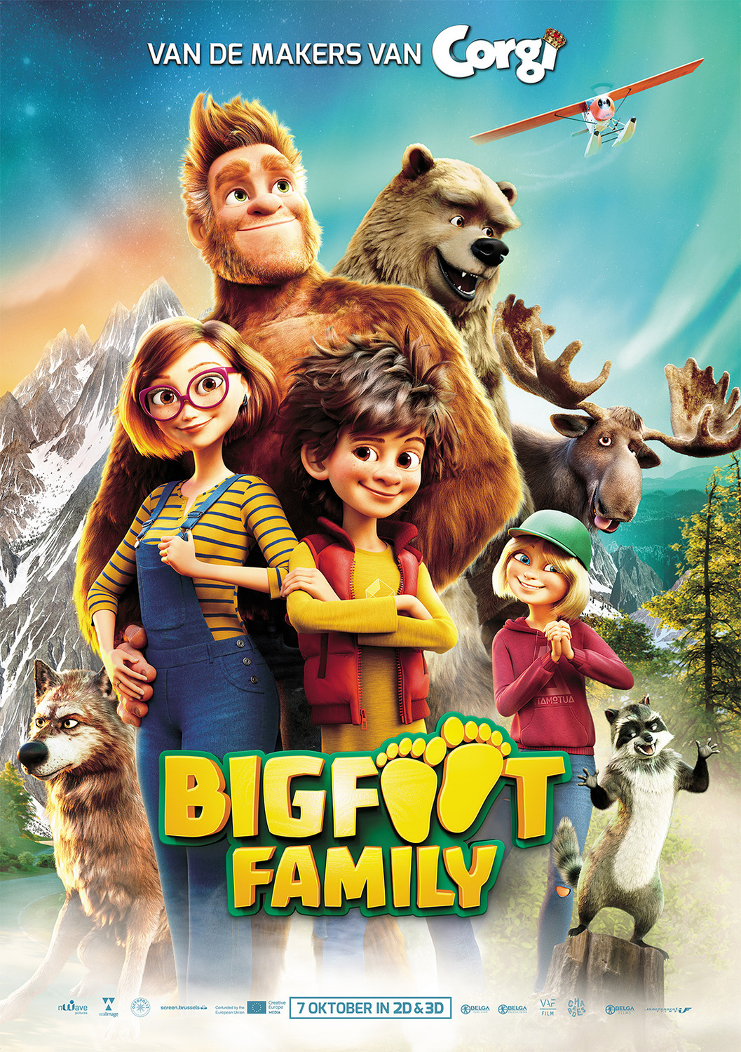 Extra Large Movie Poster Image for Bigfoot Family (#3 of 3)