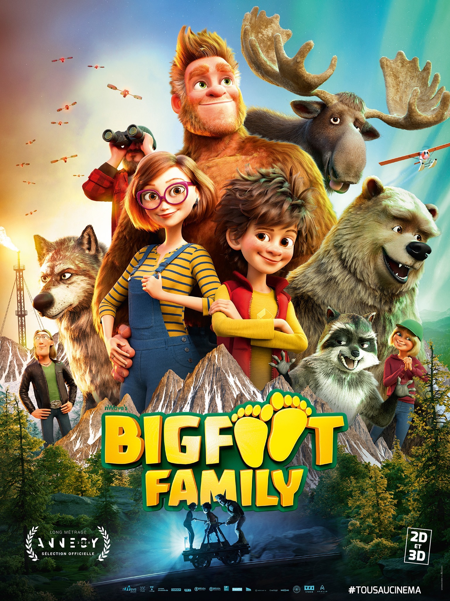 Mega Sized Movie Poster Image for Bigfoot Family (#1 of 3)