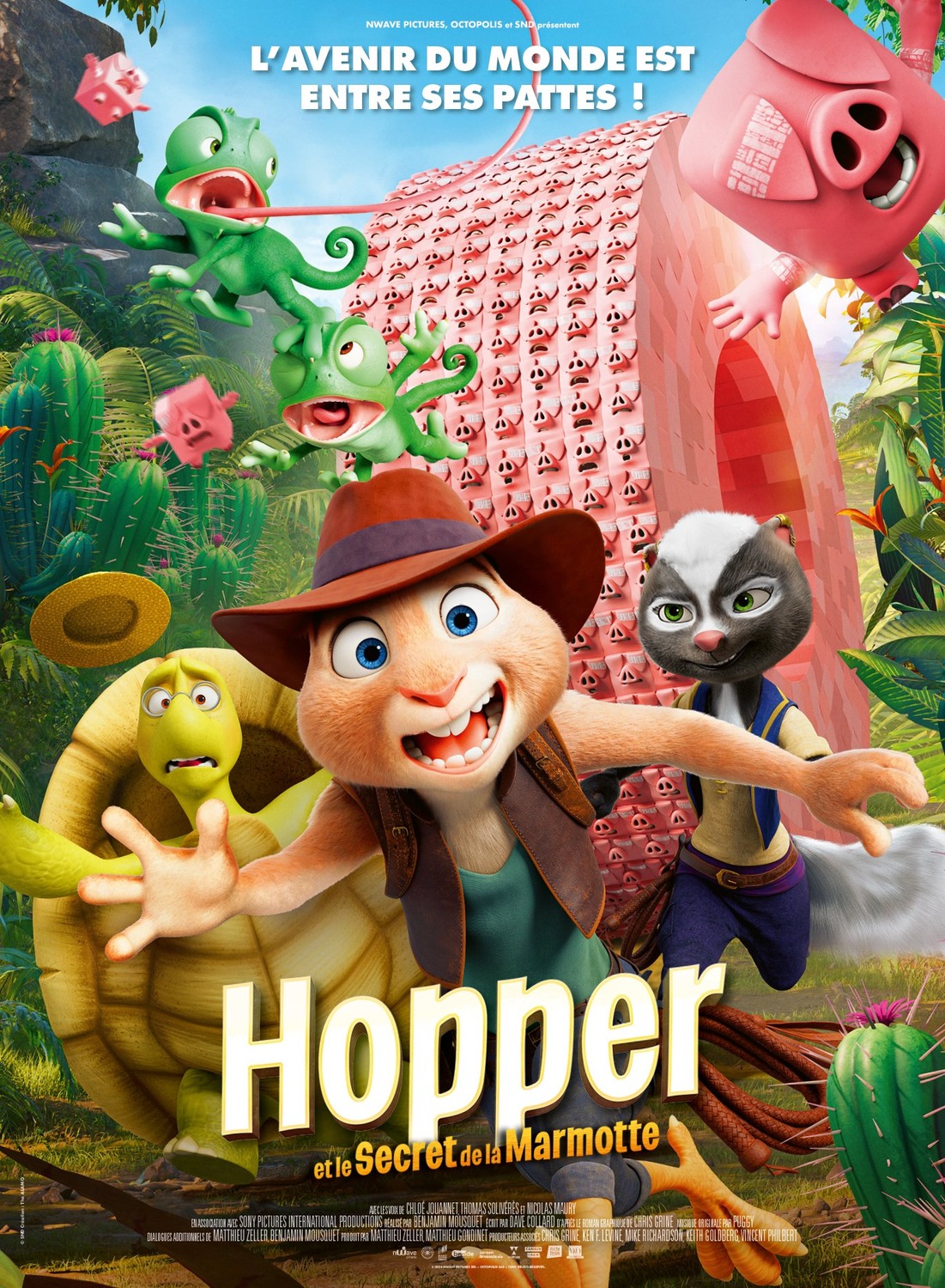 Extra Large Movie Poster Image for Chickenhare and the Secret of the Groundhog (#4 of 4)