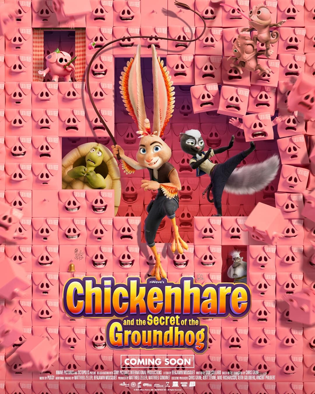 Extra Large Movie Poster Image for Chickenhare and the Secret of the Groundhog (#1 of 4)