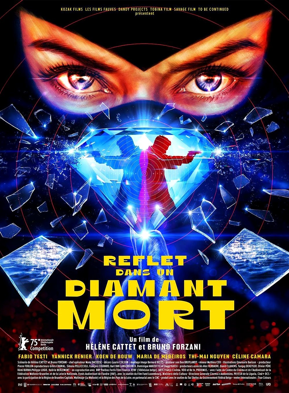 Extra Large Movie Poster Image for Reflet dans un diamant mort 