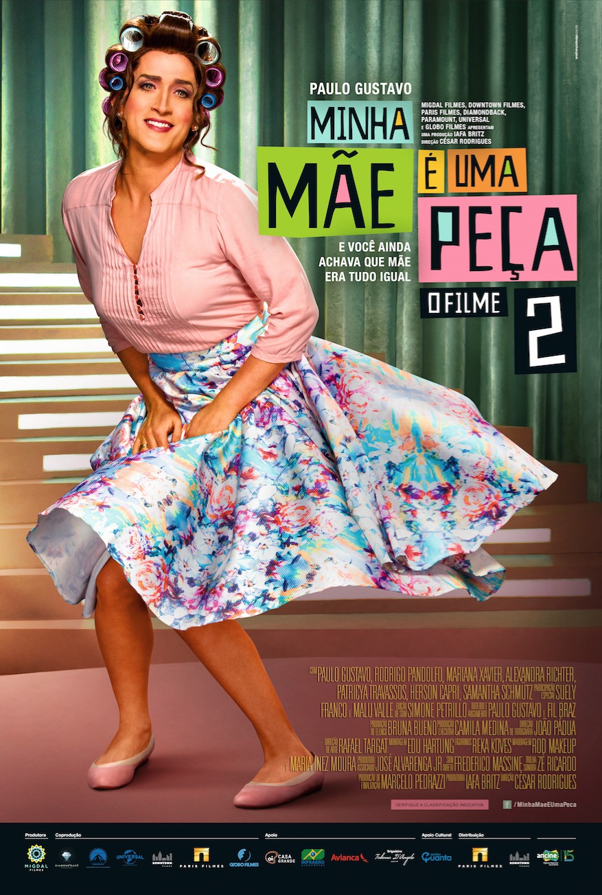 Extra Large Movie Poster Image for Minha Mãe é uma Peça 2: O Filme (#6 of 6)